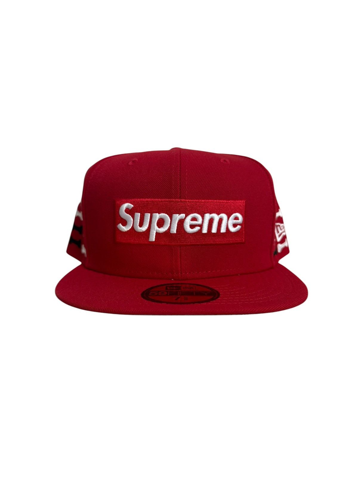 New Era × Supreme Supreme Multi S Logo Fitted Cap Hat Red (7 5/8