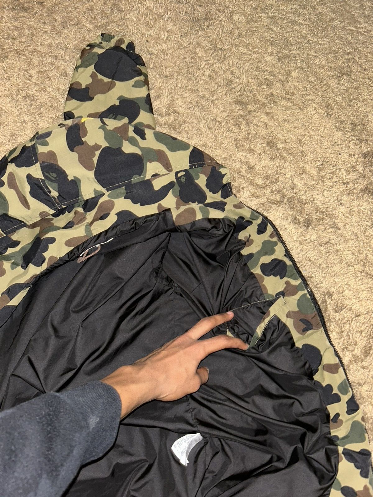 Bape ABATHINGAPE mountain Parka hoodie jacket Size US L / EU 52-54 / 3 - 5 Thumbnail