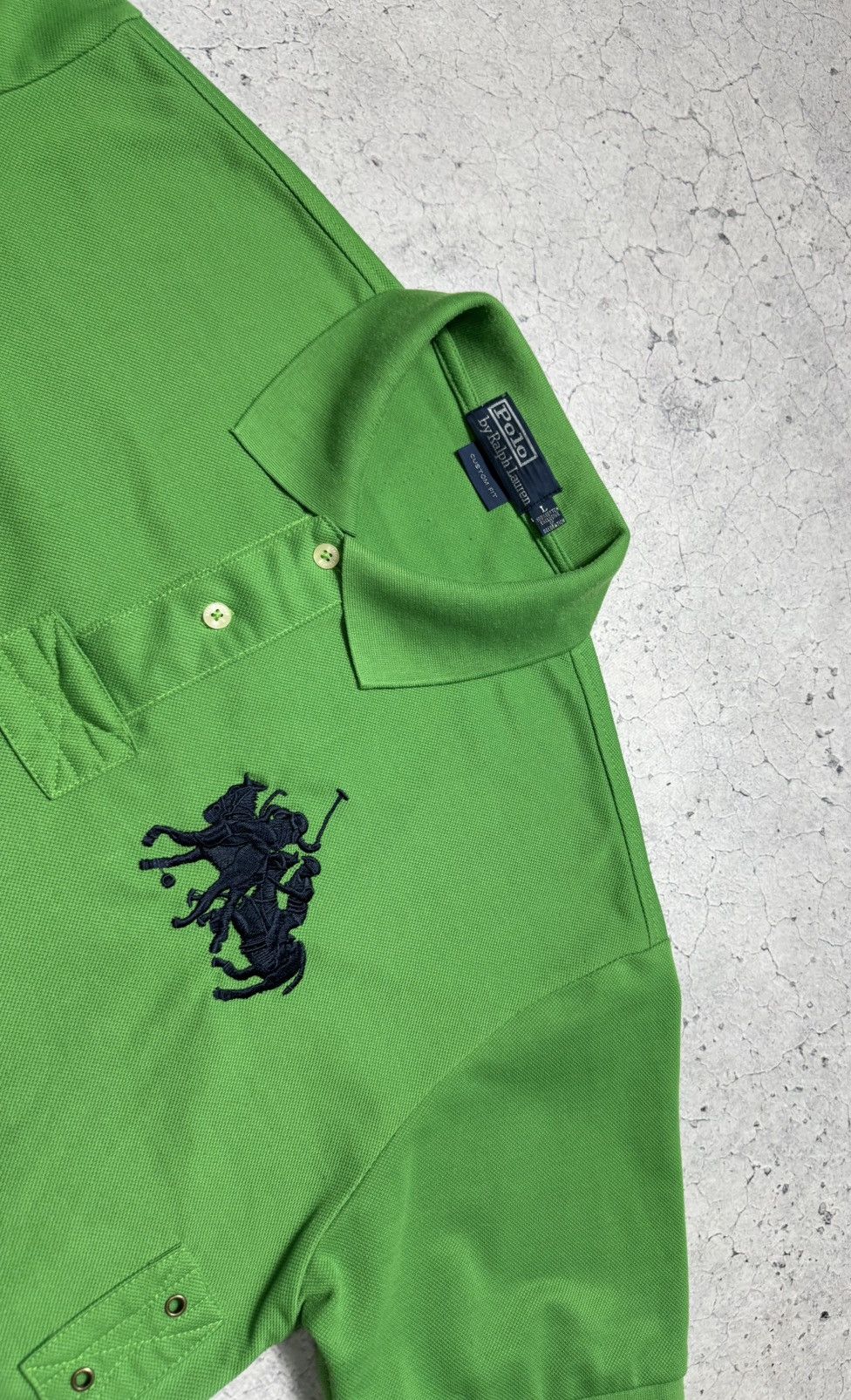 Polo Ralph Lauren Polo Ralph Lauren Big Pony #3 Shirt Y2K PRL Size US L / EU 52-54 / 3 - 6 Thumbnail