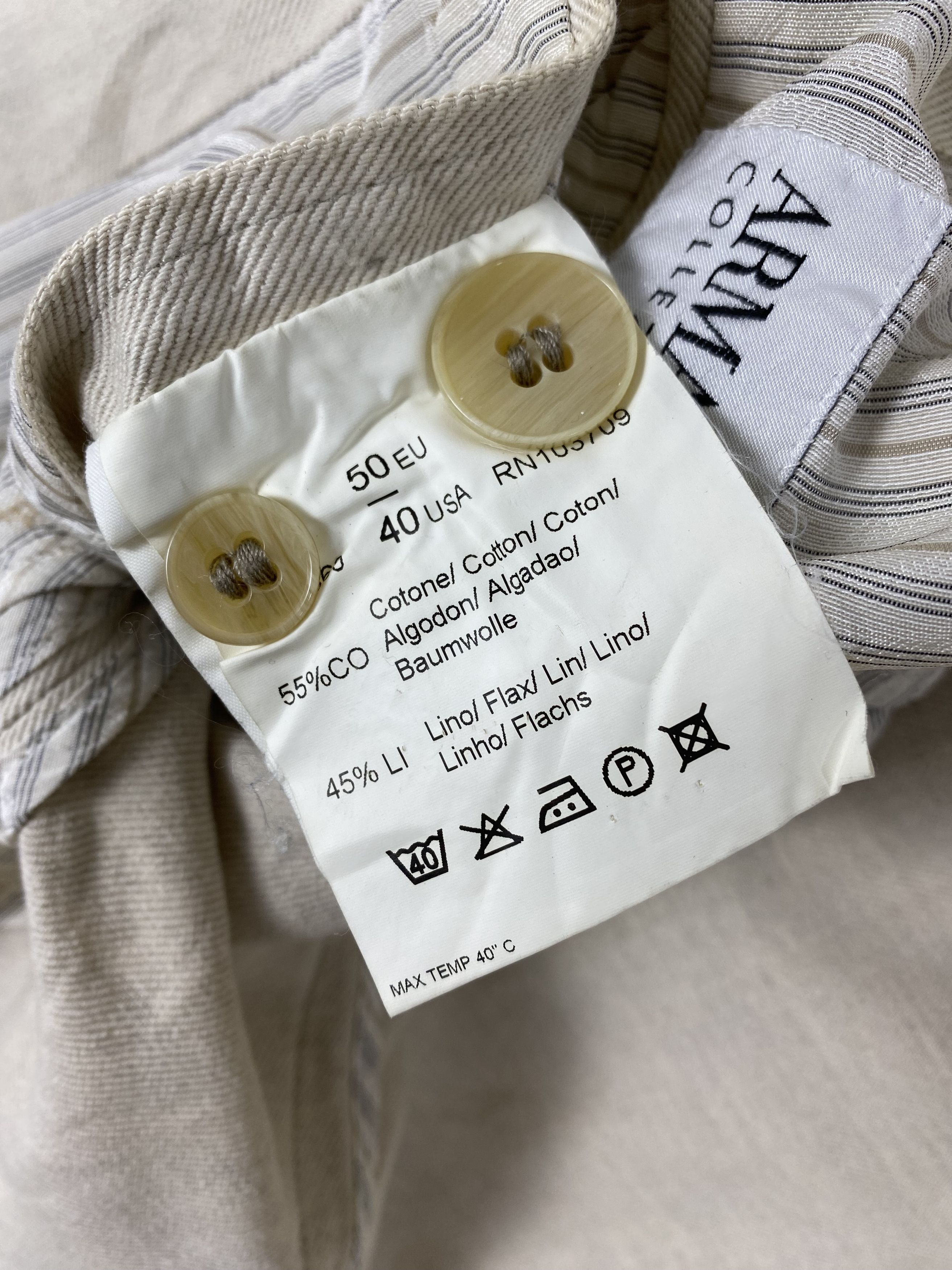 Armani × Vintage Vintage Armani Blazers Size US S / EU 44-46 / 1 - 8 Thumbnail