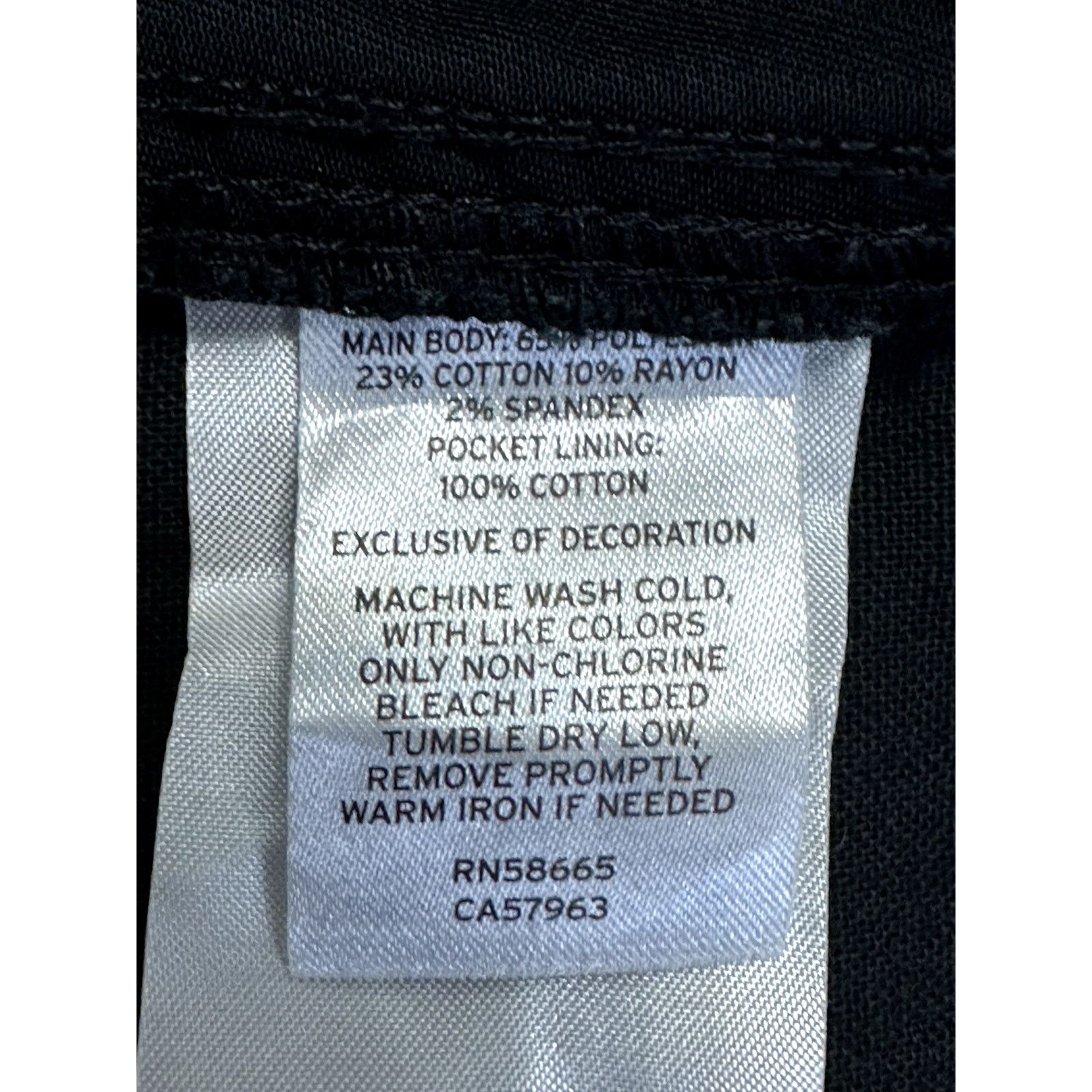 Other Abound Men's Black Elastic Waist Button/Zip Closure XL NWT Size US 36 / EU 52 - 8 Thumbnail
