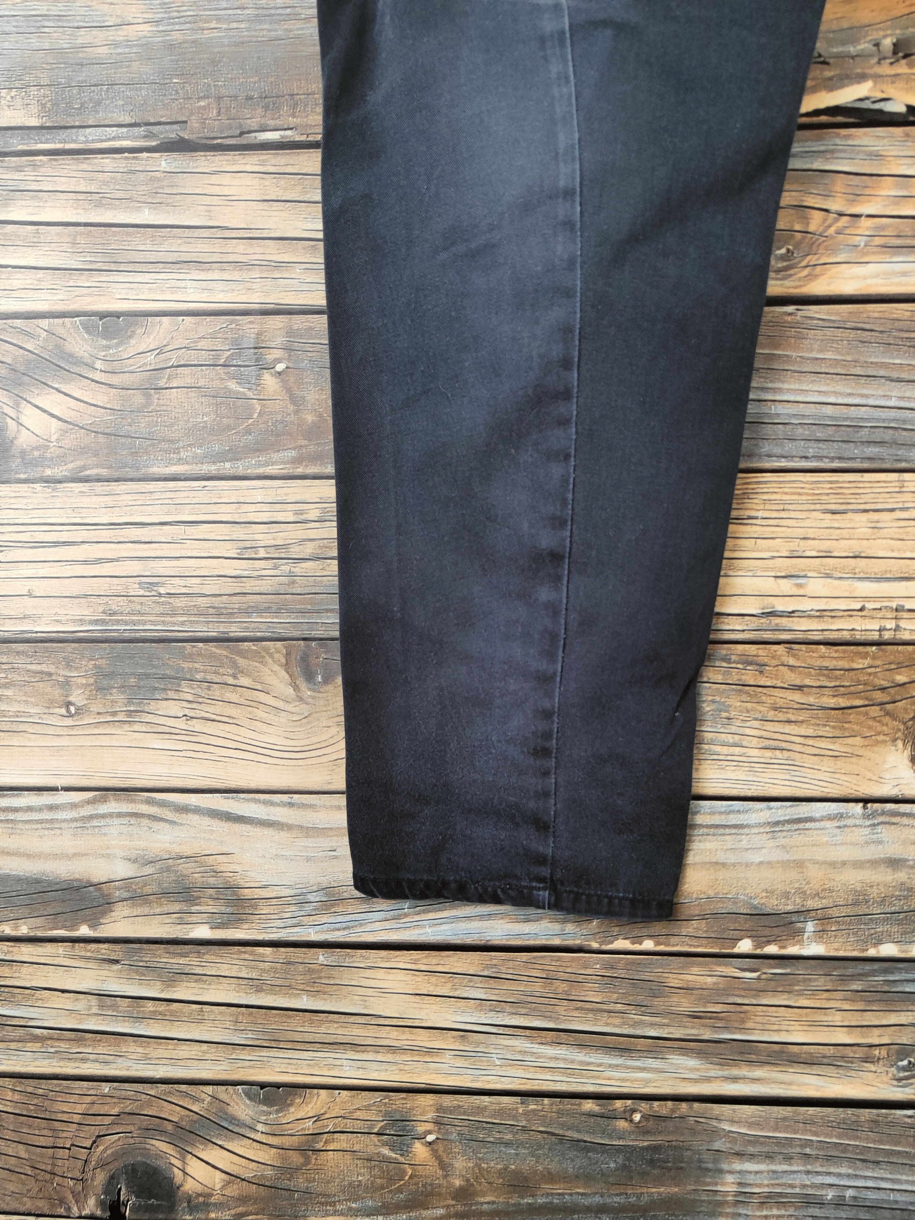 Japanese Brand DL Retro Girl Black Multipocket Casual Pants #46-313 Size 31" - 4 Thumbnail