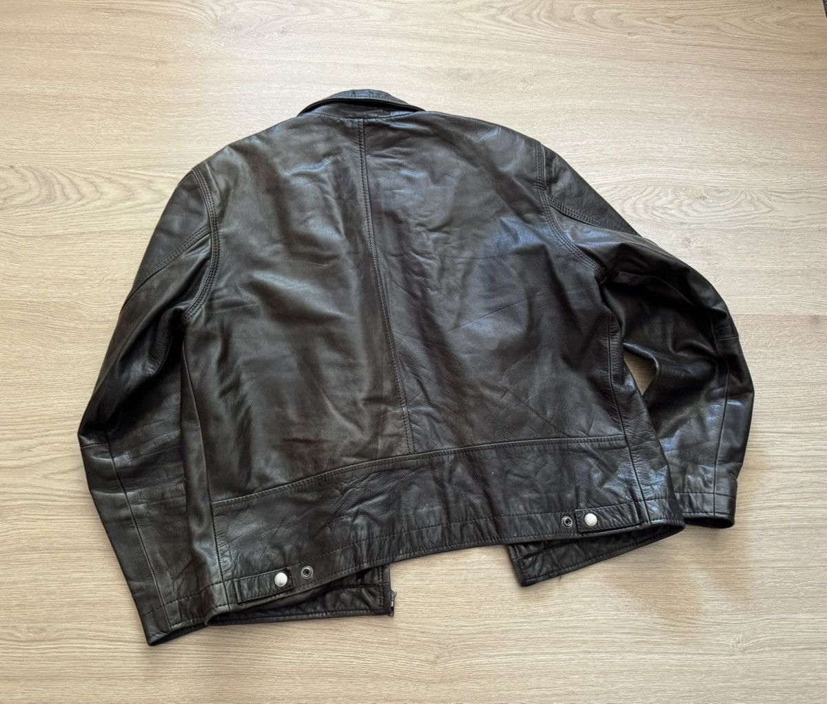 Genuine Leather Vintage Genuine Leather Distresses Vera Pelle Jacket Size US S / EU 44-46 / 1 - 7 Thumbnail