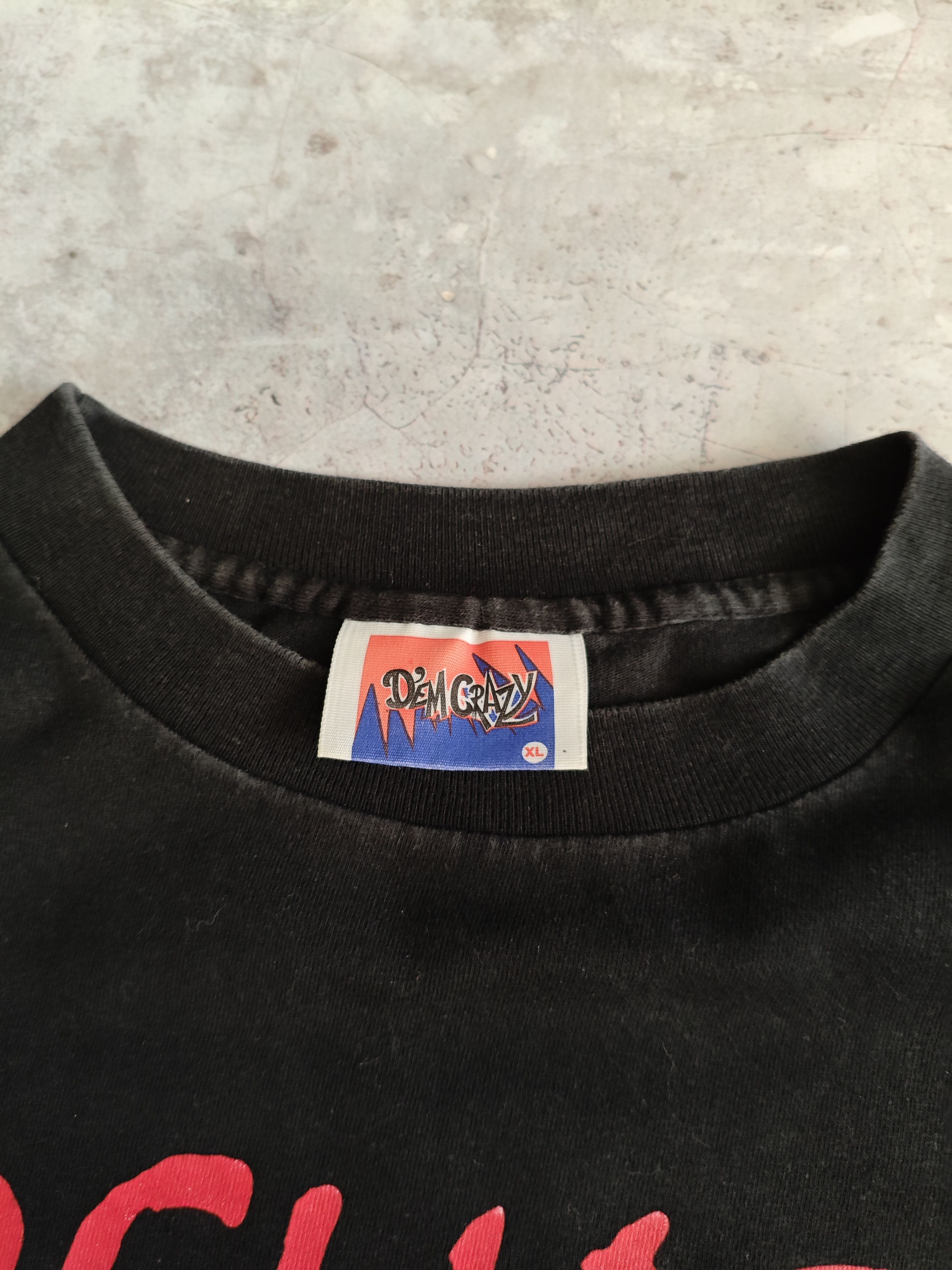 Vintage Crazy Vintage 1990s Humor Rehab Is For Quitters T-Shirt Size US XL / EU 56 / 4 - 4 Thumbnail