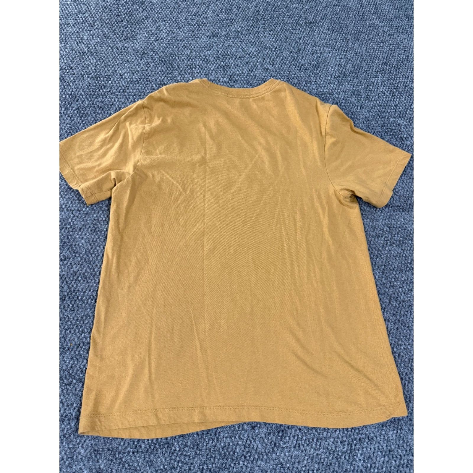 Nike Nike T-Shirt Mens M Crew Neck Short Sleeve Brown Cotton Colorful Swoosh Casual Streetwear Tee Regular All Seasons Sports 2020s Size US M / EU 48-50 / 2 - 6 Thumbnail