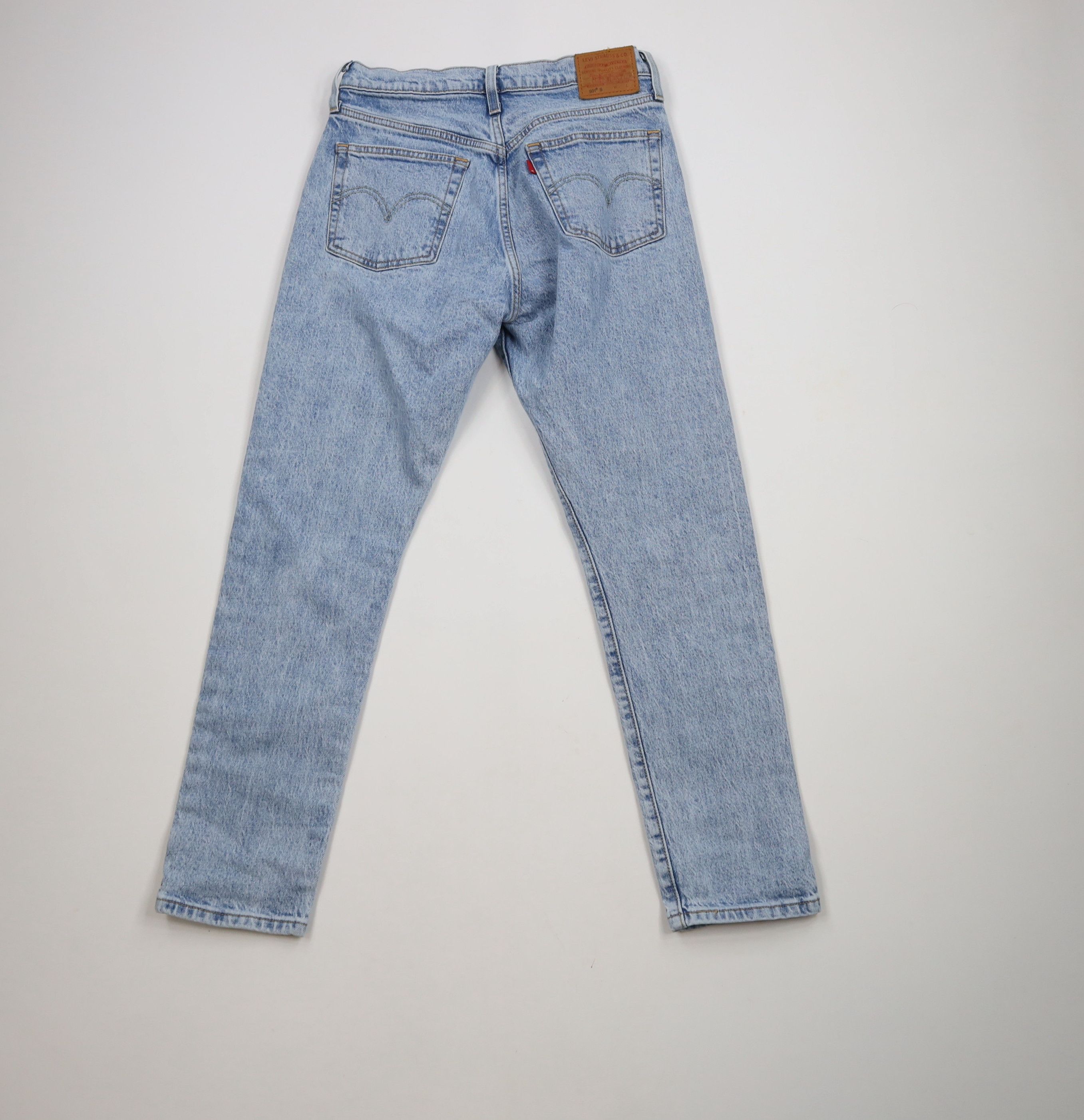 Levi's × Vintage Vintage Y2K Levis 501xx Fly Premium Original Fit Denim Jeans Size 27" / US 4 / IT 40 - 8 Thumbnail