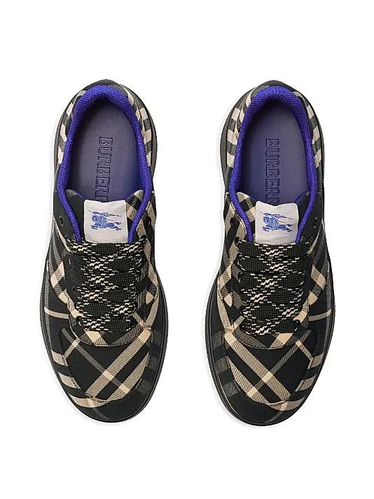 Burberry os11x0226 Terrace Check Low-Top Sneakers In Multicolor Size US 11 / EU 44 - 4 Thumbnail