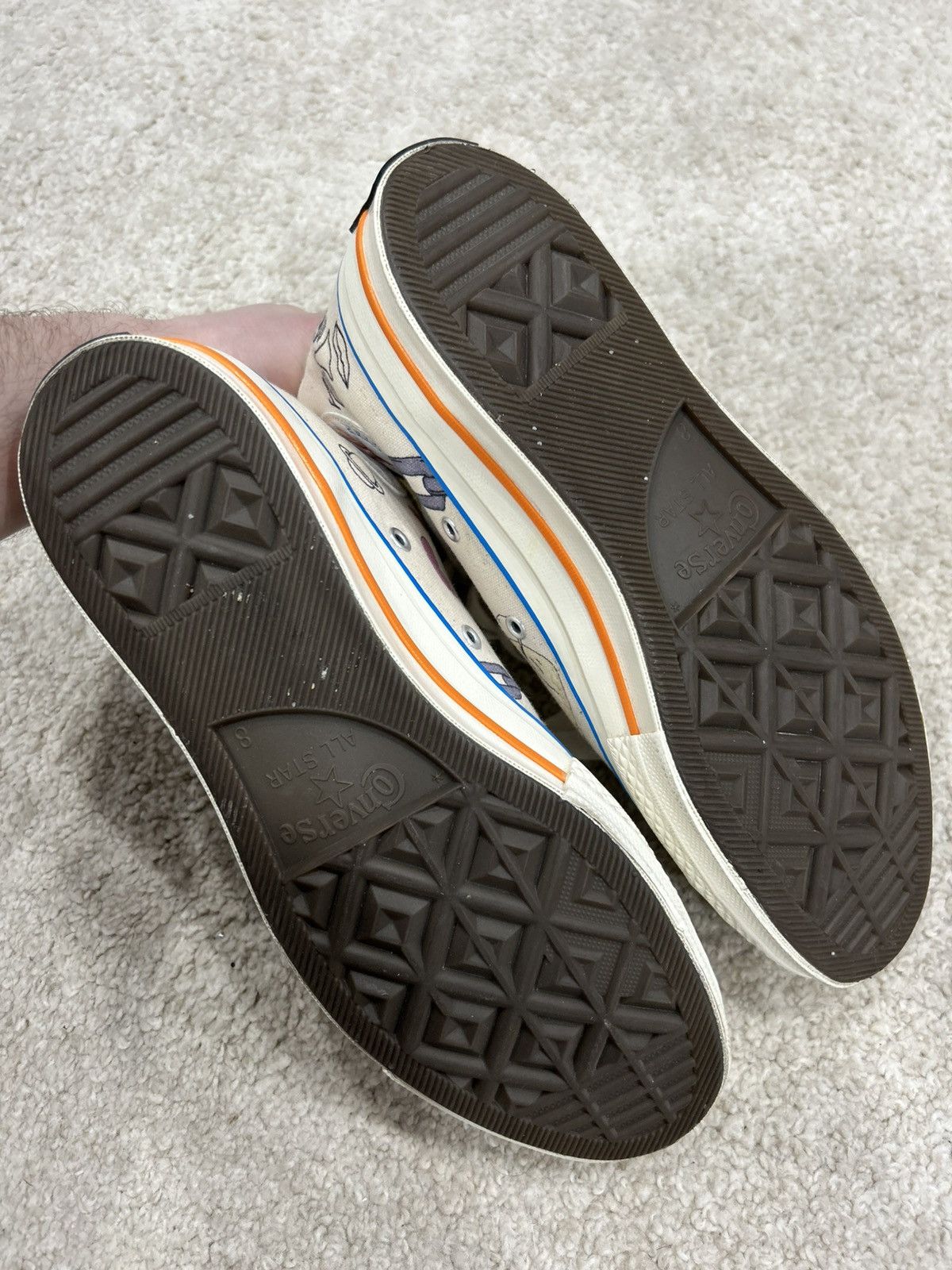 Converse Converse Tyler the Creator Golf Wang Artist Series golf wang Size US 8 / EU 41 - 5 Thumbnail