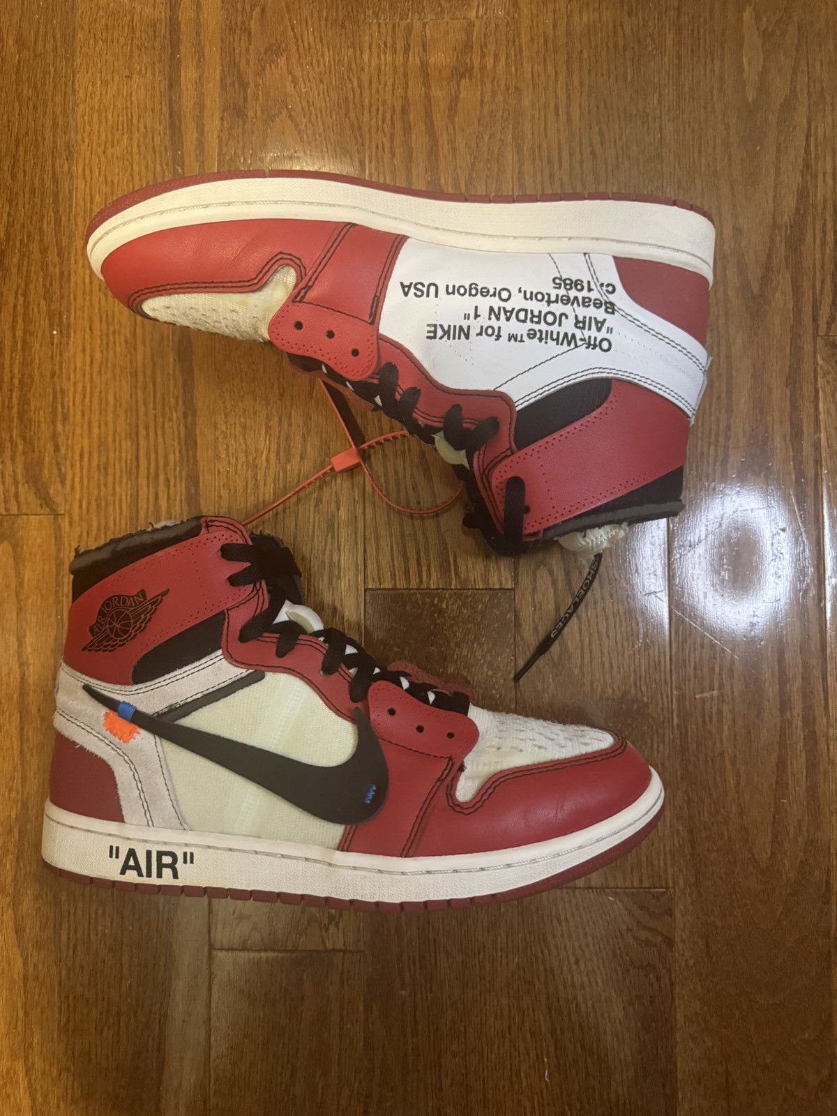 Nike × Off-White Off white Jordan 1’s Chicago size 10 great condition Size US 10 / EU 43 - 1 Thumbnail