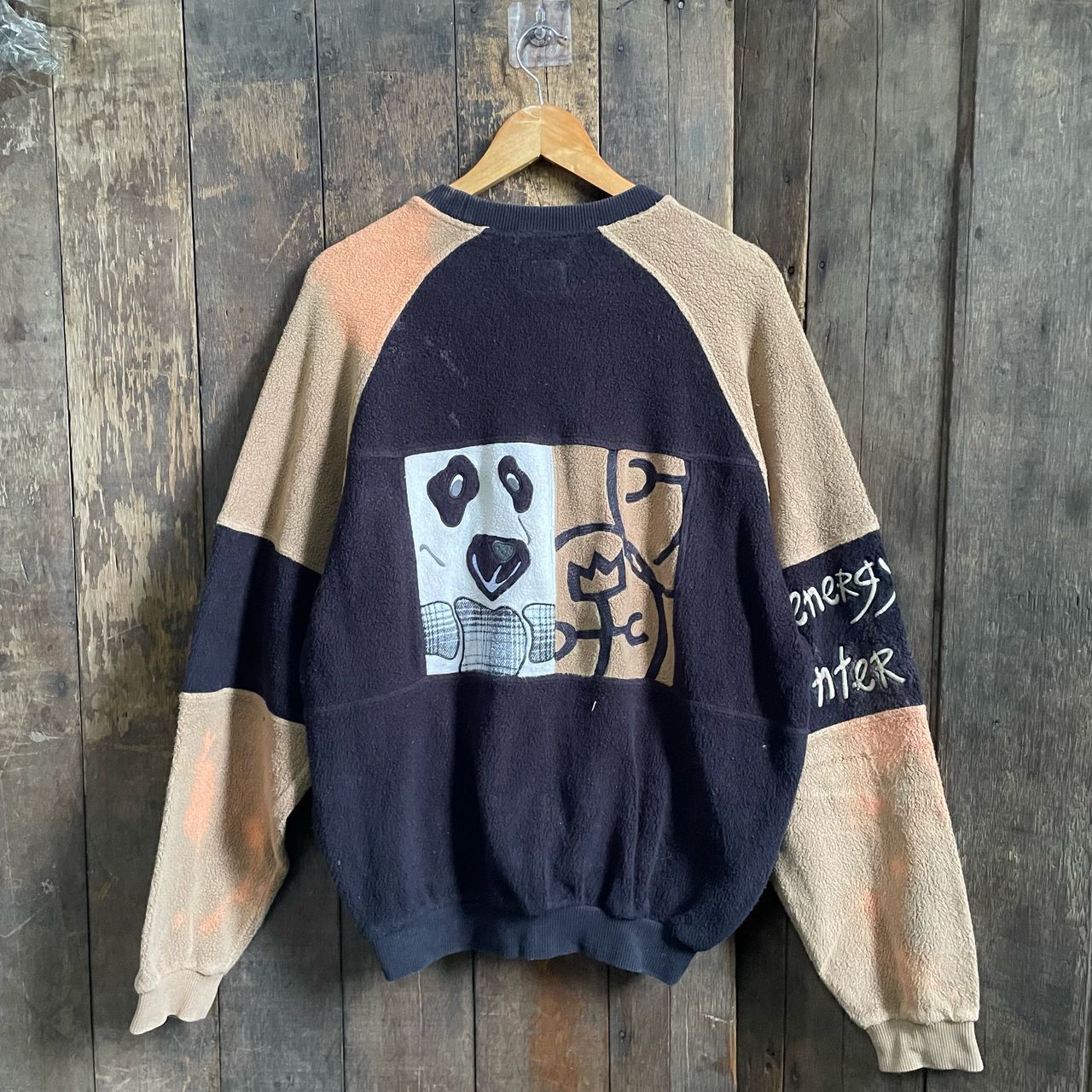 Jean Charles De Castelbajac Sunfaded Jean Charles De Castlebajac Fleece Sweatshirt Size US XL / EU 56 / 4 - 1 Thumbnail