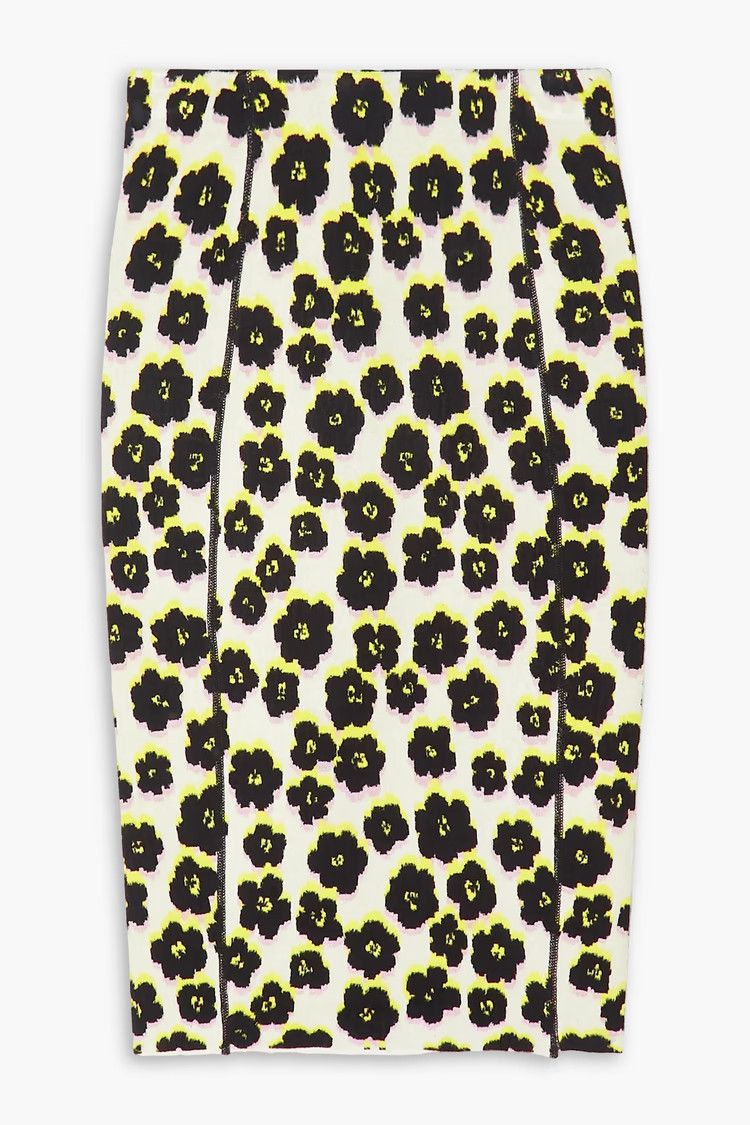 Lanvin o1y0326 Midi Skirt in Multicolor Size 27" / US 4 / IT 40 - 1 Thumbnail