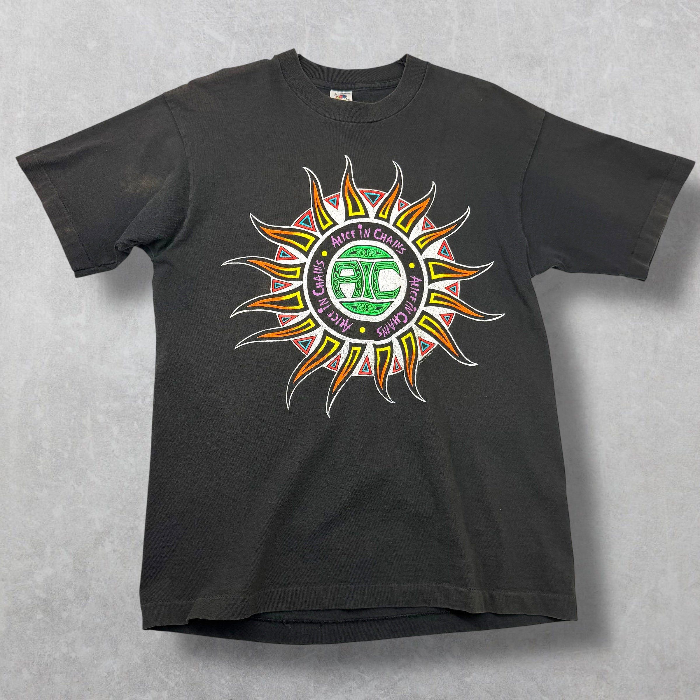 Vintage Vintage 1992 Alice In Chains Dirt Tour "Would?" Tee L Size US L / EU 52-54 / 3 - 1 Thumbnail