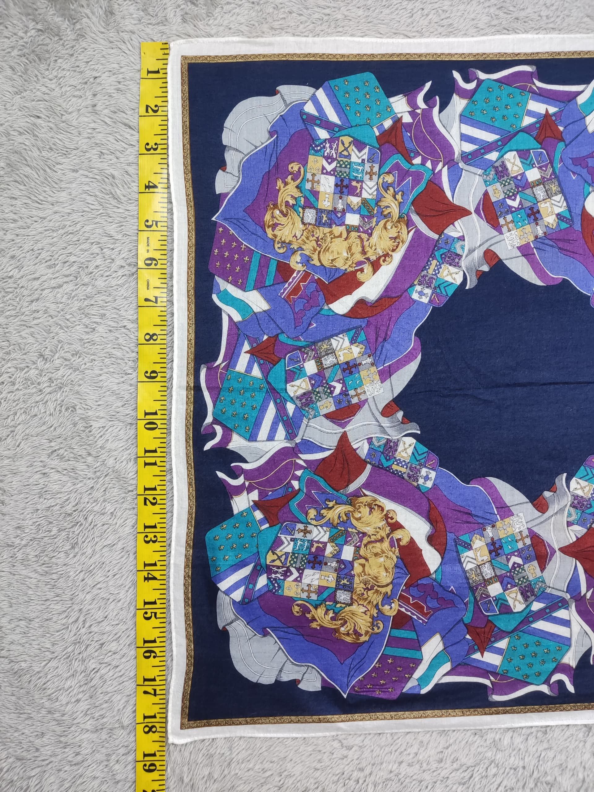 Celine Vintage CELINE Paris Handkerchief Luxury Designer -2 Set Size ONE SIZE - 11 Thumbnail