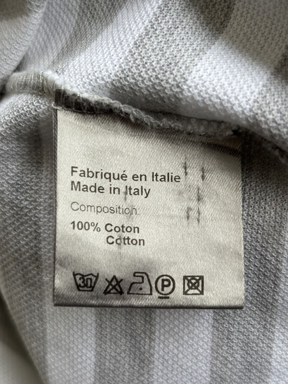Dior SS2007 Hedi Slimane era Bee Polo Shirt Size US XL / EU 56 / 4 - 8 Thumbnail