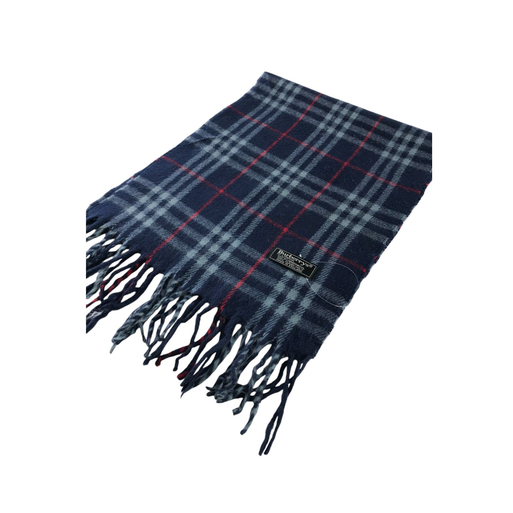 Burberry × Vintage Burberry Scarf / Muffler / Neckwear - WW1924 Size ONE SIZE - 3 Thumbnail