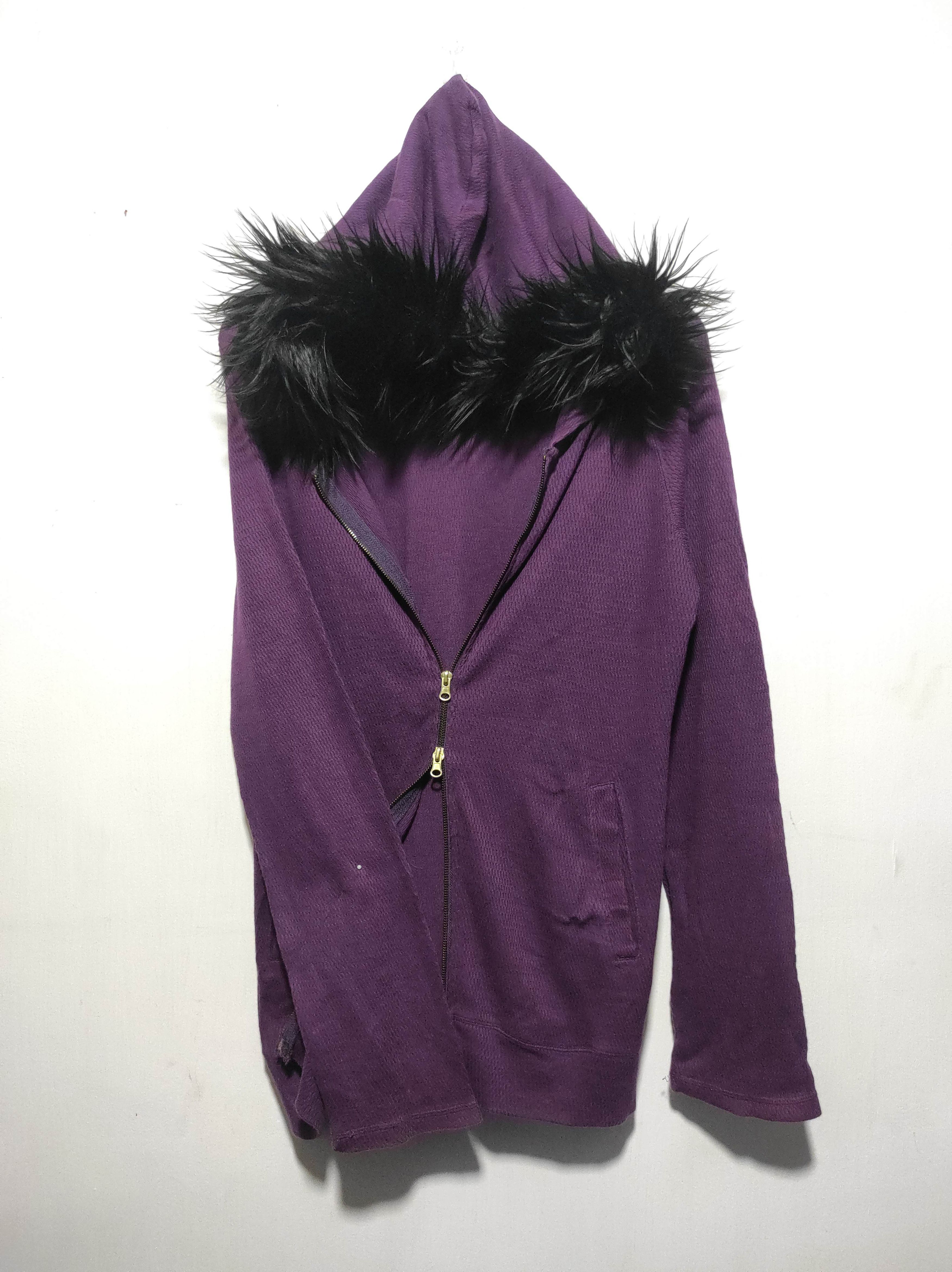 Japanese Brand The LA Mart double zip fur hoodie ifsix LGB style Size US M / EU 48-50 / 2 - 2 Thumbnail