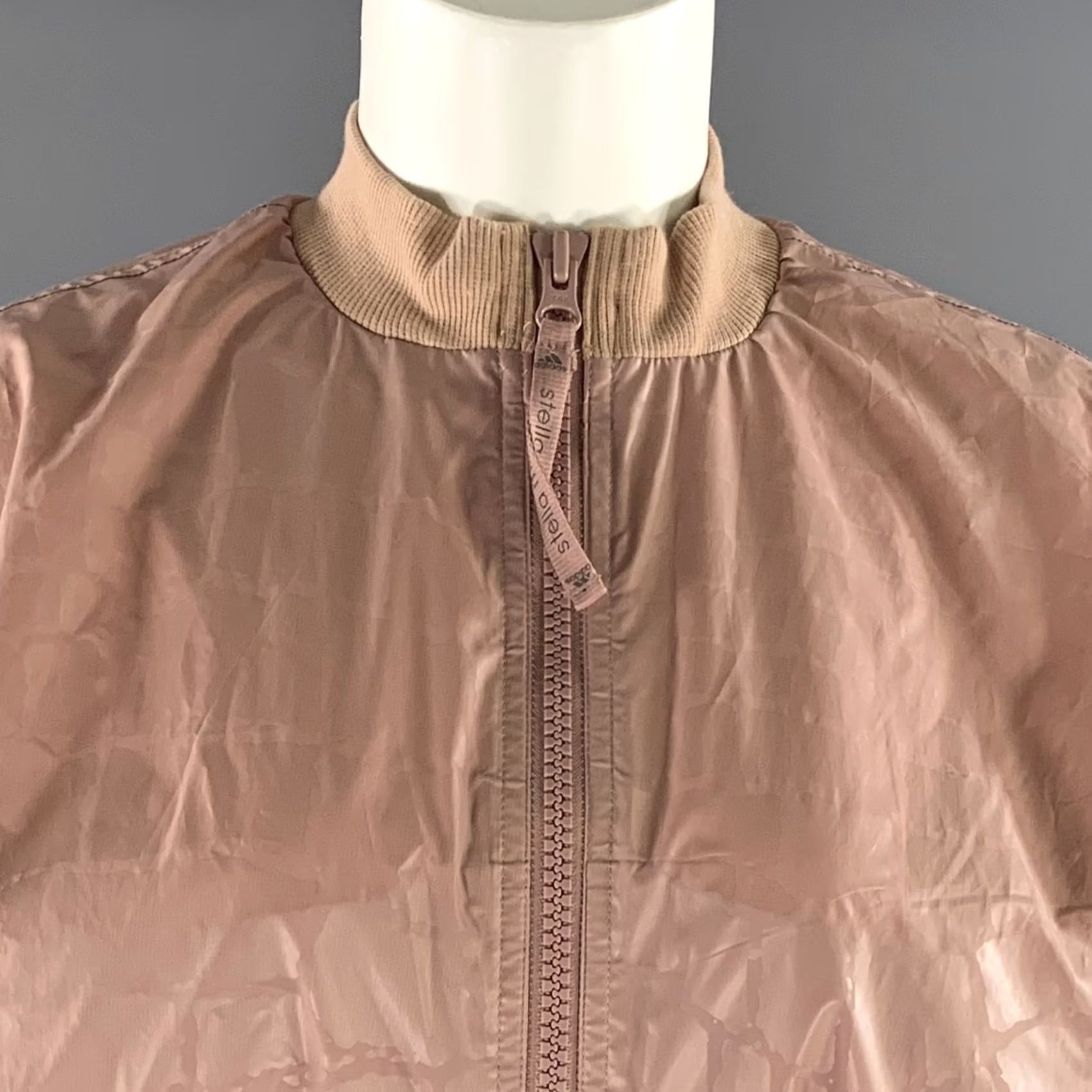 Stella McCartney STELLA McCARTNEY Size S Pink Polyester Giraffe Jacket Size S / US 4 / IT 40 - 2 Thumbnail