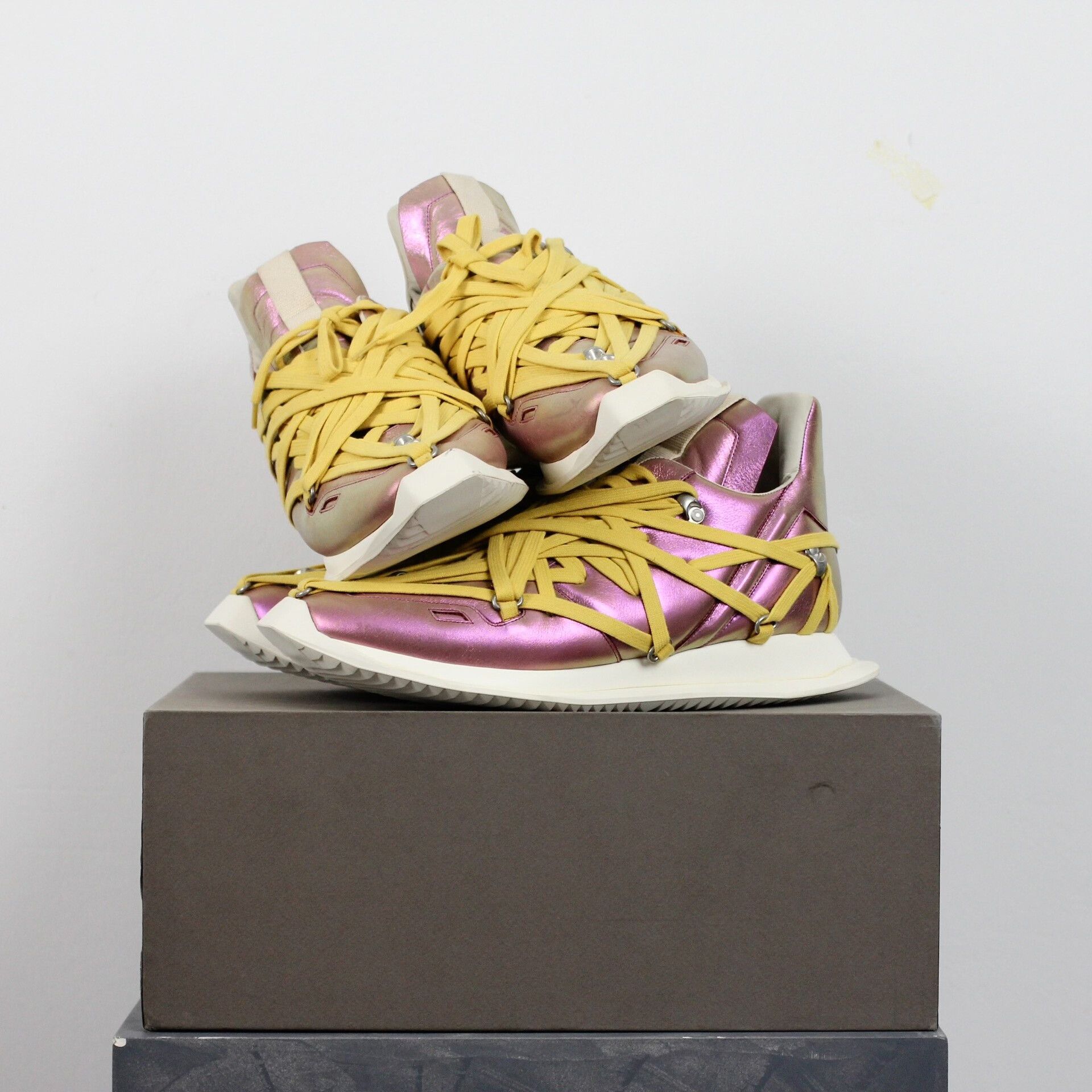 Rick Owens rick owens runner laser strap sneakers Size US 9.5 / EU 42-43 - 1 Thumbnail