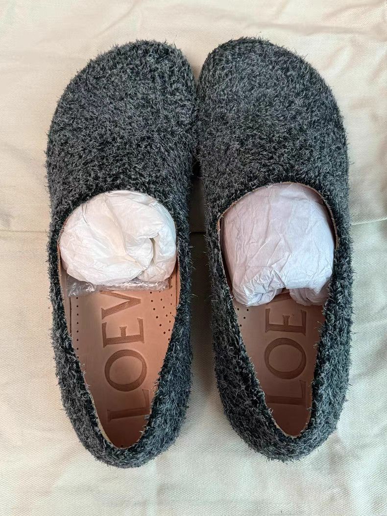 Loewe Loewe New Campo Furry Brushed Flats K6 Size US 8 / IT 38 - 5 Thumbnail