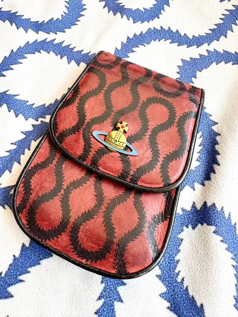 Vivienne Westwood Vivienne Westwood Mid-old red pirate pattern purse Size ONE SIZE - 1 Thumbnail