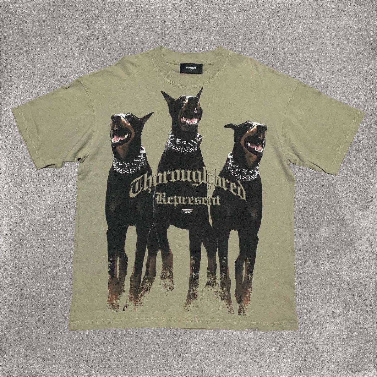 Represent Clo. Represent Thoroughbred T-Shirt Doberman