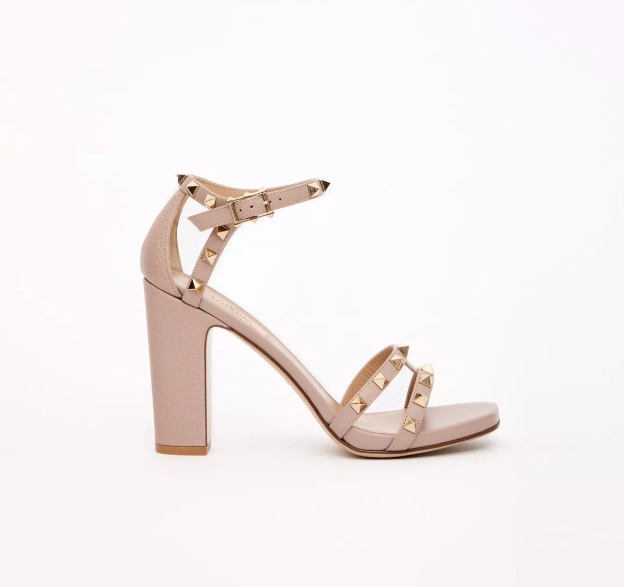 Valentino Valentino Rockstud Elk Print 100mm Sandals SIZE 40 Size ONE SIZE - 1 Thumbnail