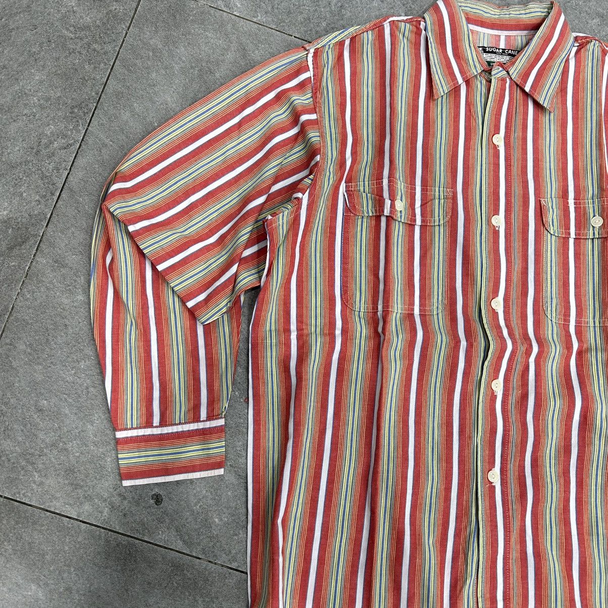 Sugar Cane Vintage 90s Sugar Cane Shirt Button Up Flanel Long Slevee Size US XL / EU 56 / 4 - 6 Thumbnail