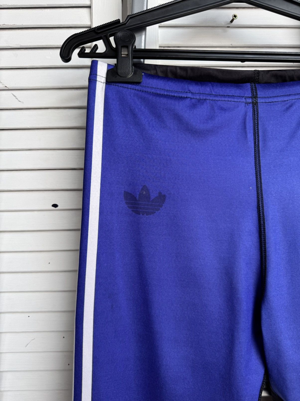 Adidas Vintage Adidas Cycling Running Leggings Big Logo France Size US 34 / EU 50 - 8 Thumbnail