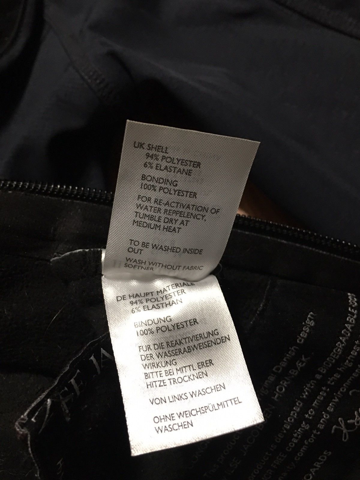 Ilse Jacobsen ILSE JACOBSEN Dark Blue RainCoat Jacket EU34 US4 Size S / US 4 / IT 40 - 13 Thumbnail