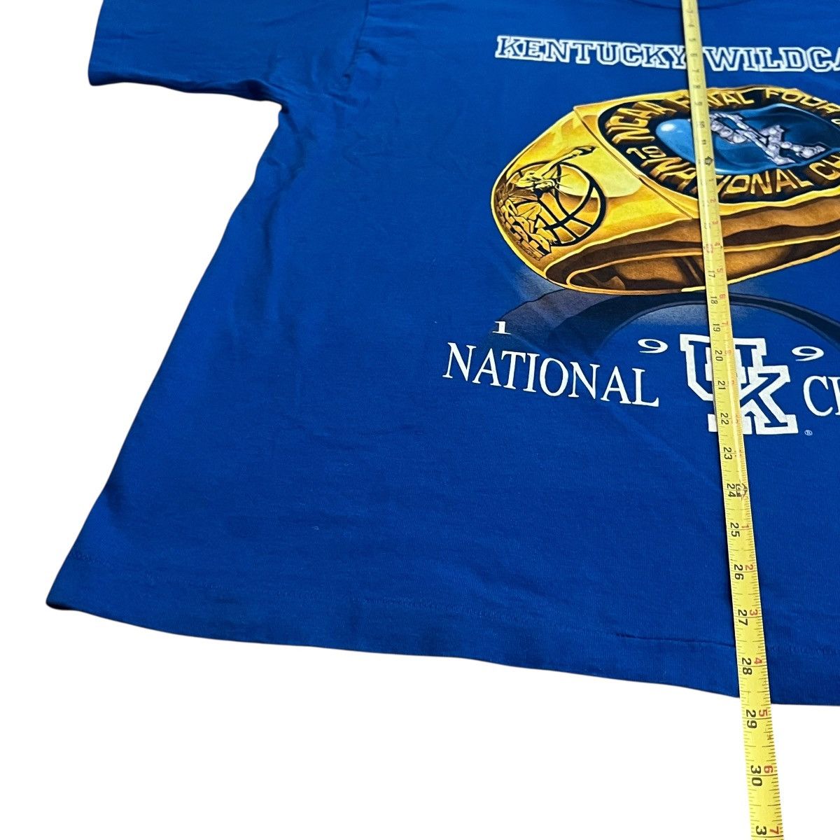 NCAA × Vintage VINTAGE 1995 University of Kentucky Wildcats T Shirt Ring Size US XL / EU 56 / 4 - 3 Thumbnail
