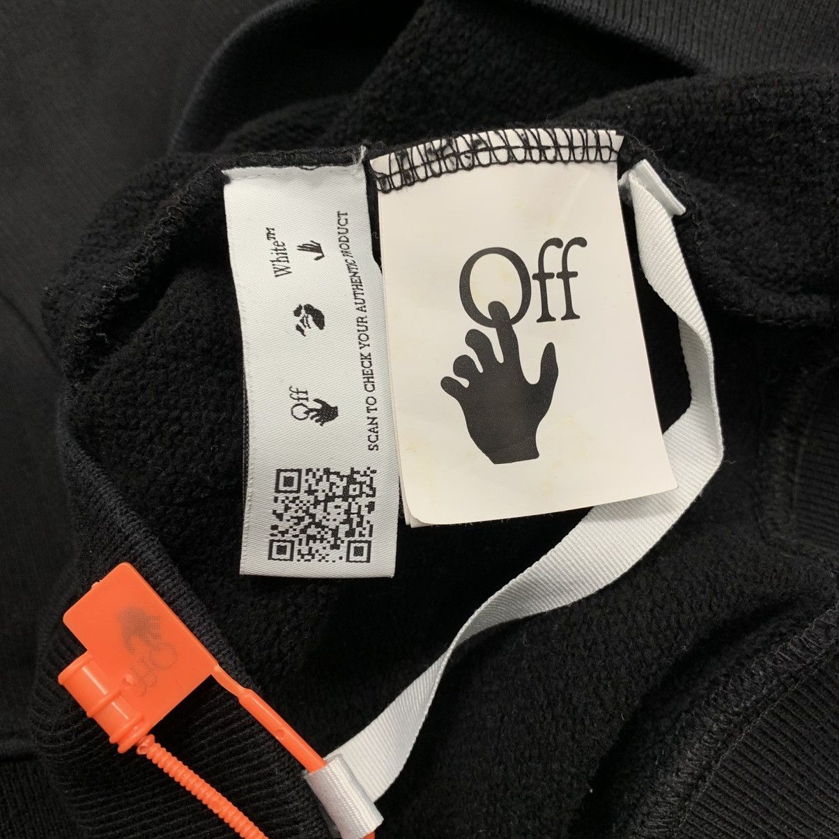 Off-White Off White Medium Degrade Arrows Black Sweatshirt Crewneck Size US M / EU 48-50 / 2 - 7 Thumbnail