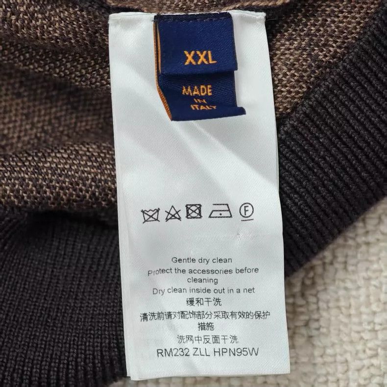 Louis Vuitton Louis Vuitton Brown sweatshirt Size US XXL / EU 58 / 5 - 4 Thumbnail