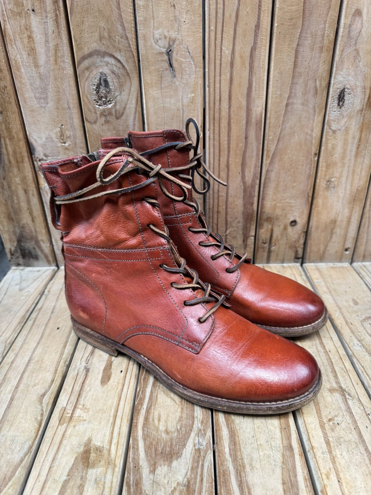 A.S.98 A.s 98 Red boho Women’s leather boots EUR 41 USA 9.5-10 UK 8 Size US 11 / IT 41 - 10 Thumbnail