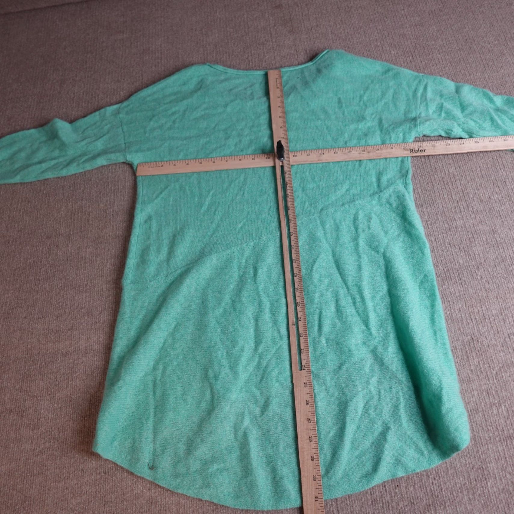 White + Warren White + Warren Womens Sweater L Green Cashmere Crew Neck Pullover Knit Casual Winter Spring Fall Mens Womens Girls? Size L / US 10 / IT 46 - 6 Thumbnail