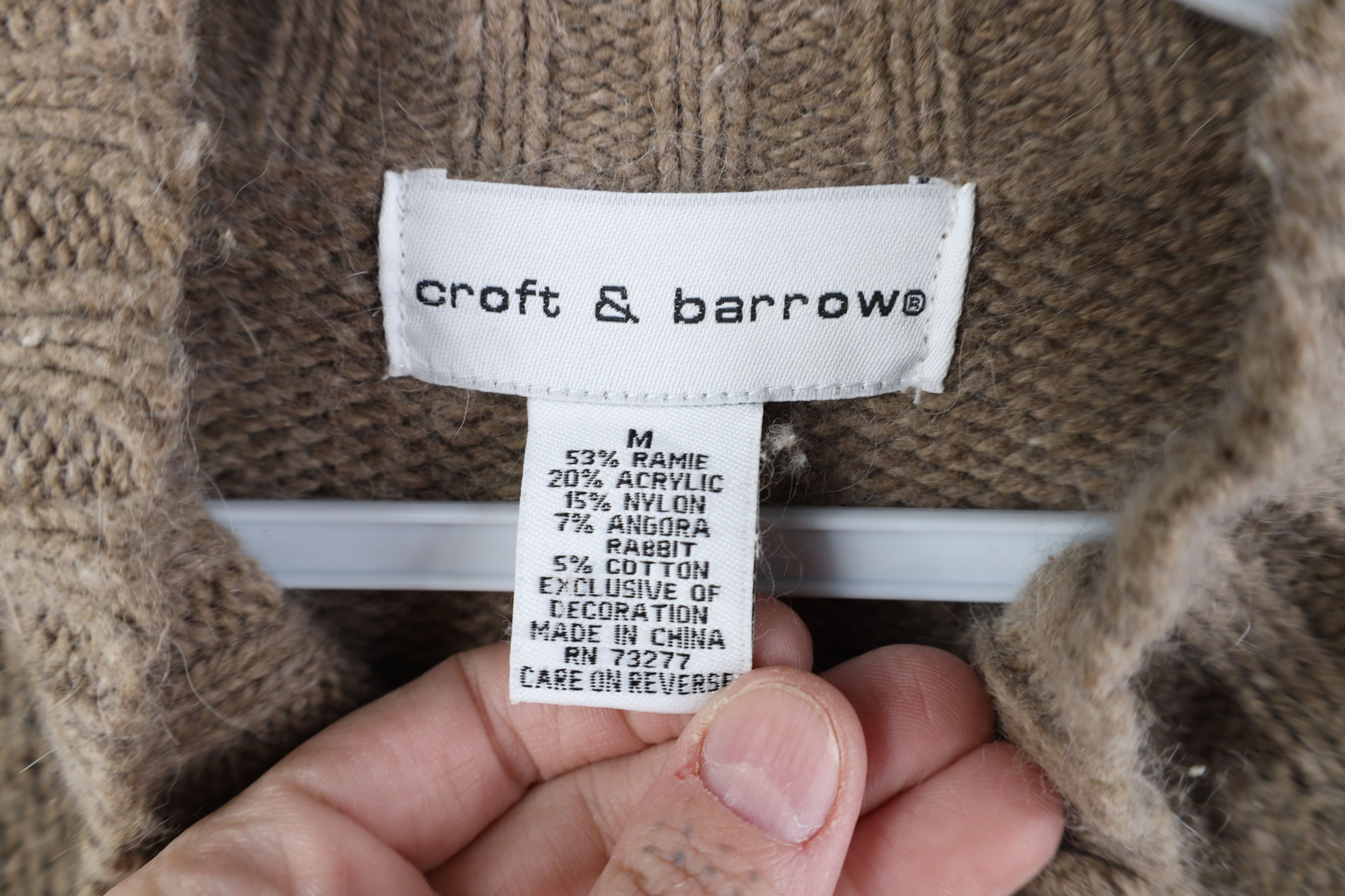 Vintage Vintage 90s Streetwear Christmas Cabin Zip Cardigan Sweater Size M / US 6-8 / IT 42-44 - 10 Thumbnail