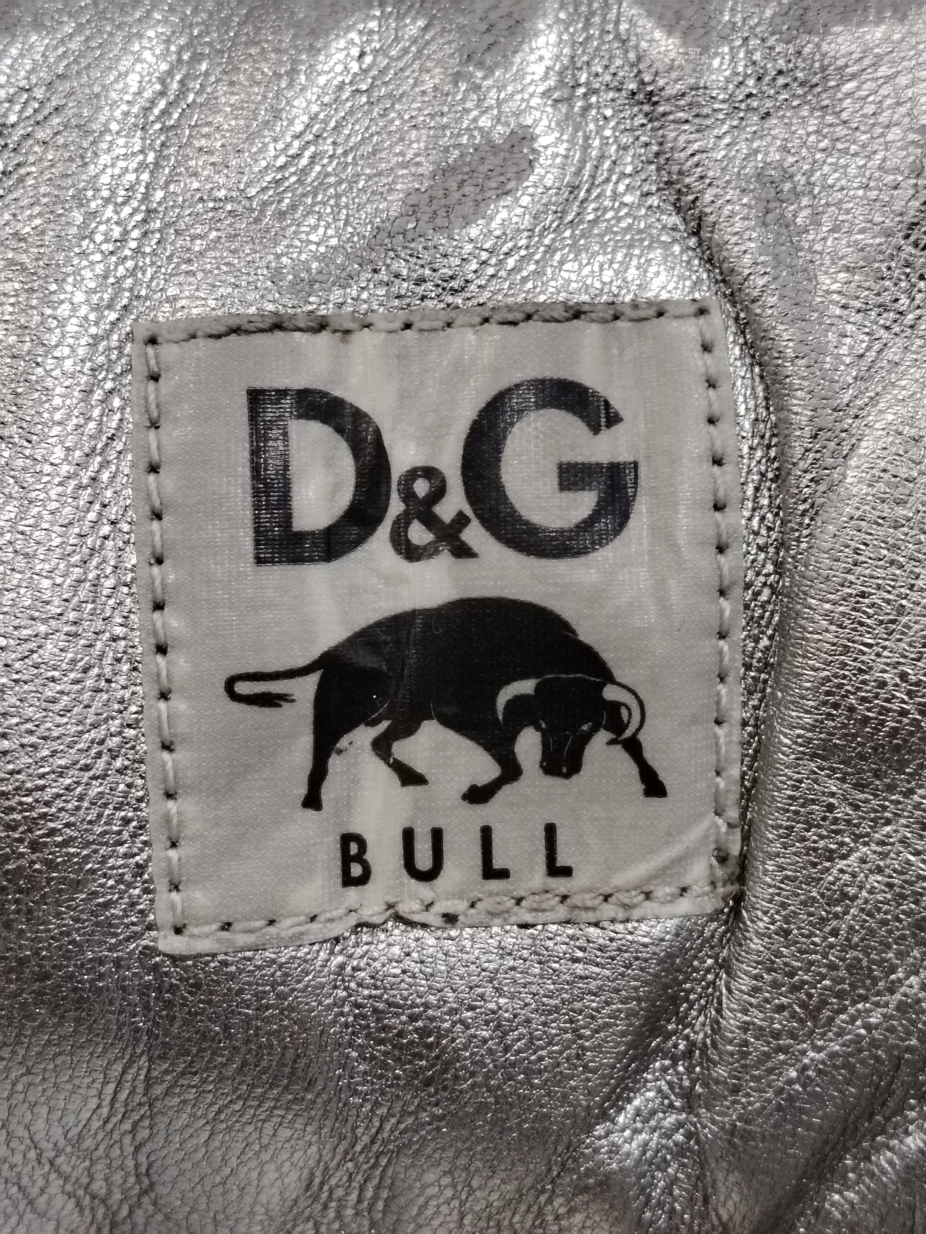 Dolce & Gabbana Dolce Gabbana D&G Bull Silver Sneakers Size 40 EUR Size US 7 / EU 40 - 13 Thumbnail