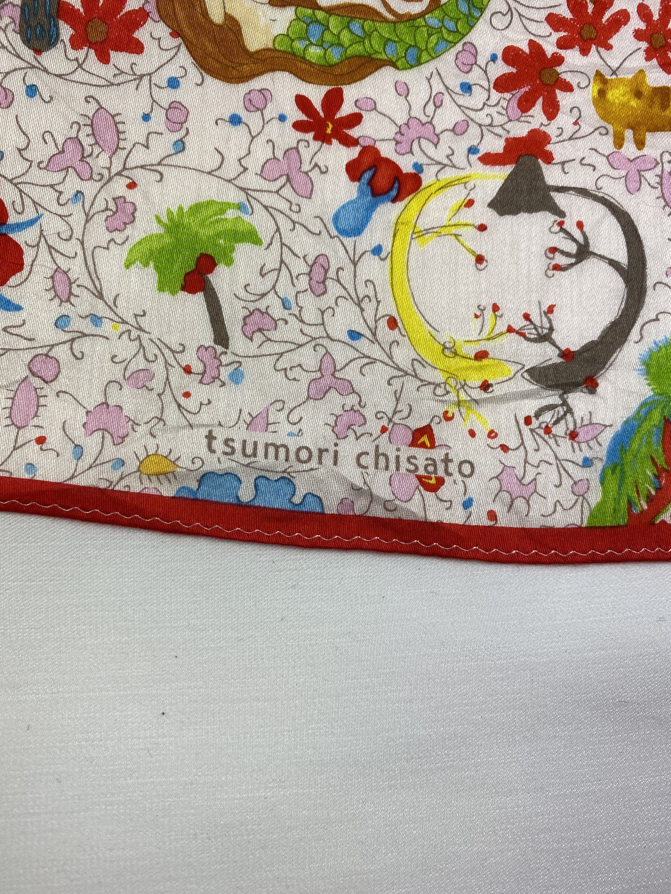 Issey Miyake Tsumori Chisato Handkerchief / Bandana / Neckerchief A809 Size ONE SIZE - 5 Thumbnail