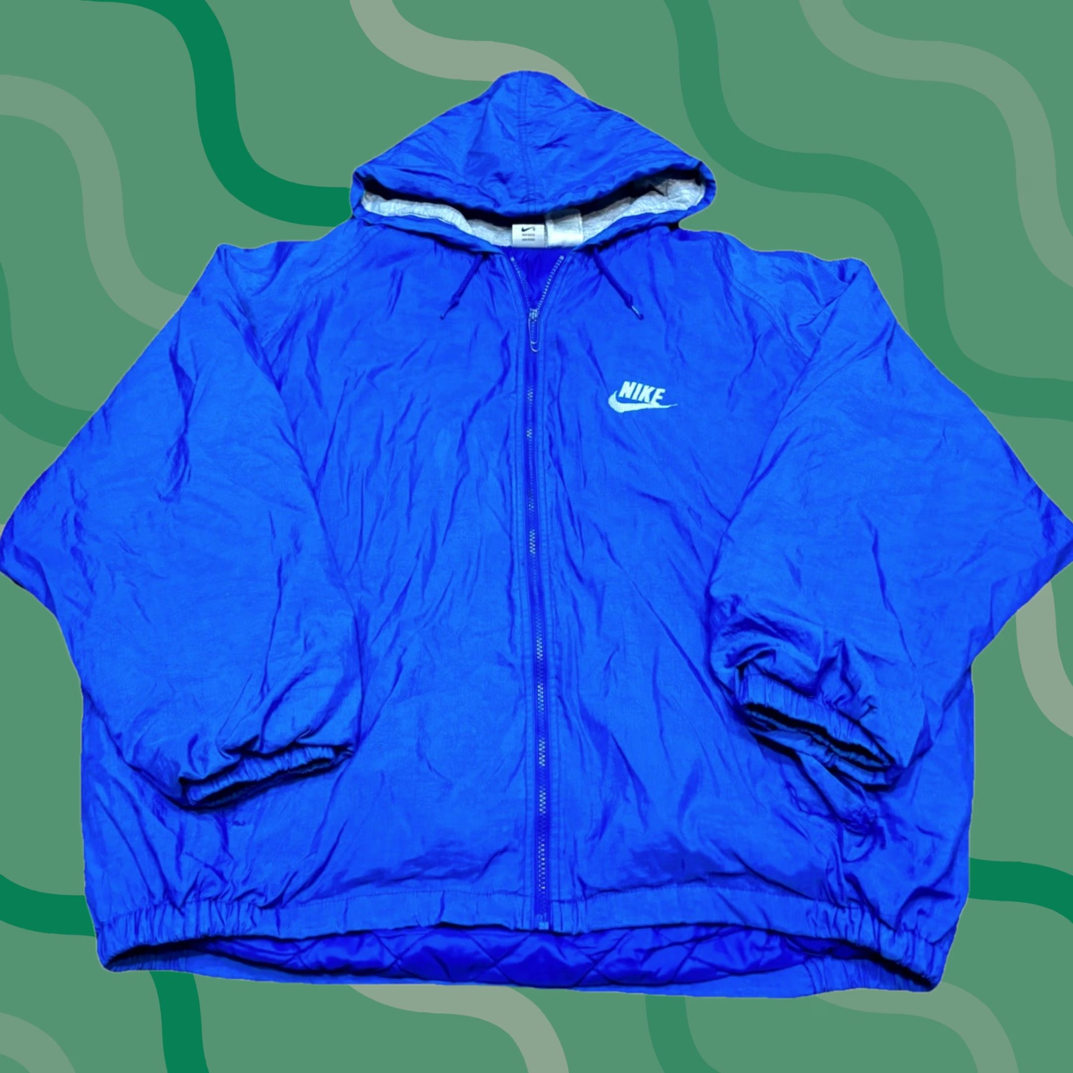 Nike × Supreme Supreme®/Nike® Double Zip Quilted Work Jacket Navy