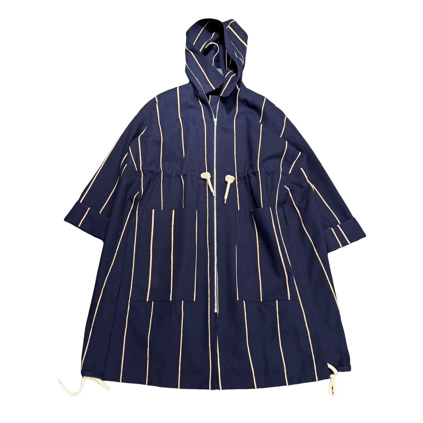 Celine Celine Striped Hooded Jacket Size 36 Size XS / US 0-2 / IT 36-38 - 1 Thumbnail