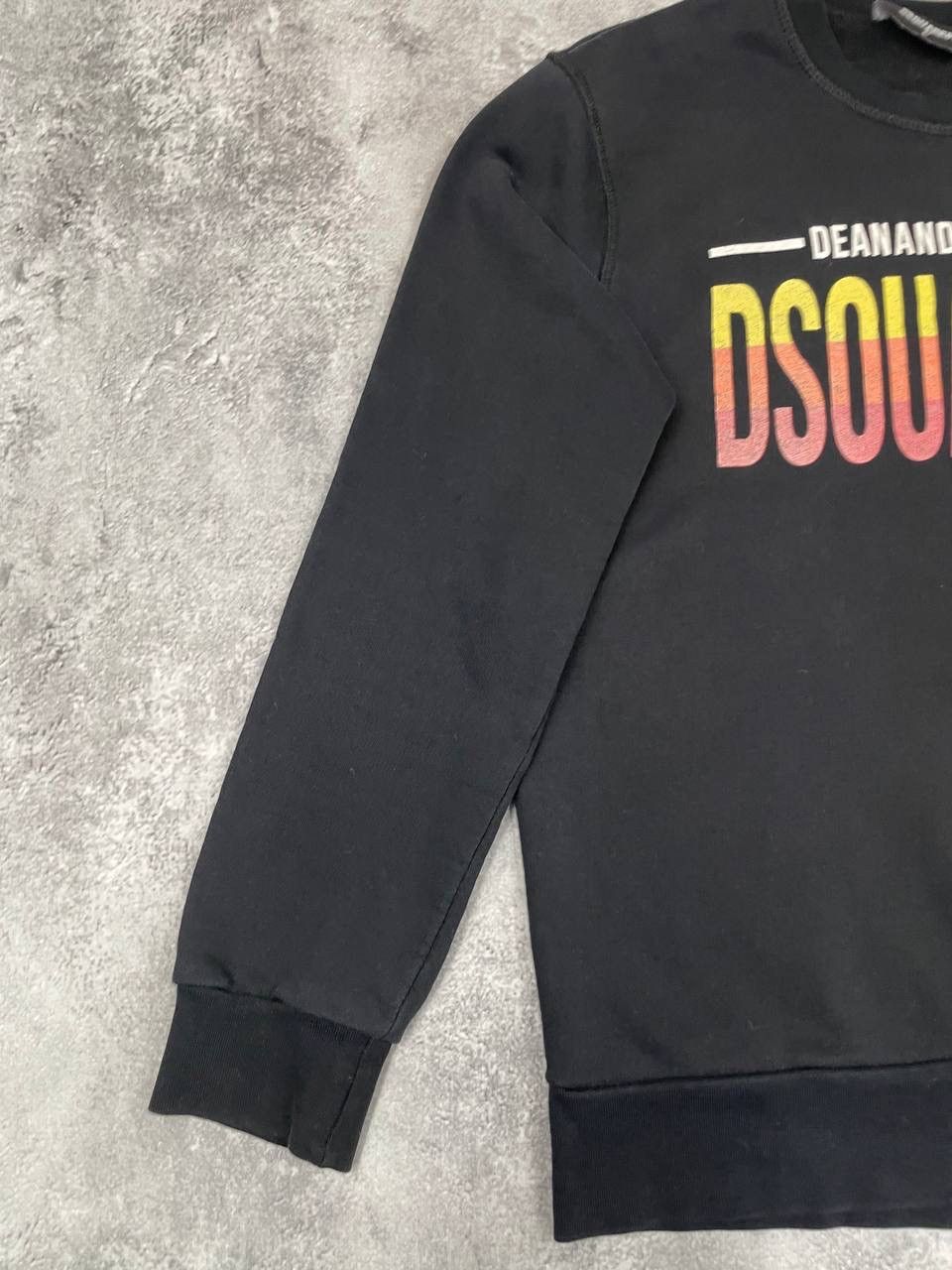 Dsquared2 Dsquared2 Men Cotton Blend Sweatshirt Black Casual Size L Size US L / EU 52-54 / 3 - 3 Thumbnail