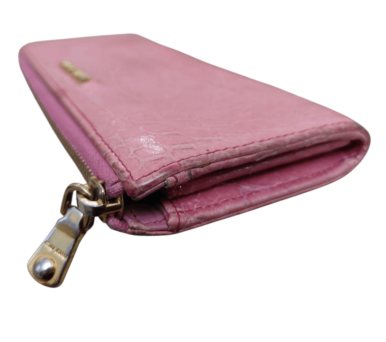 Miu Miu Miu miu Worn Wallet Size ONE SIZE - 3 Thumbnail