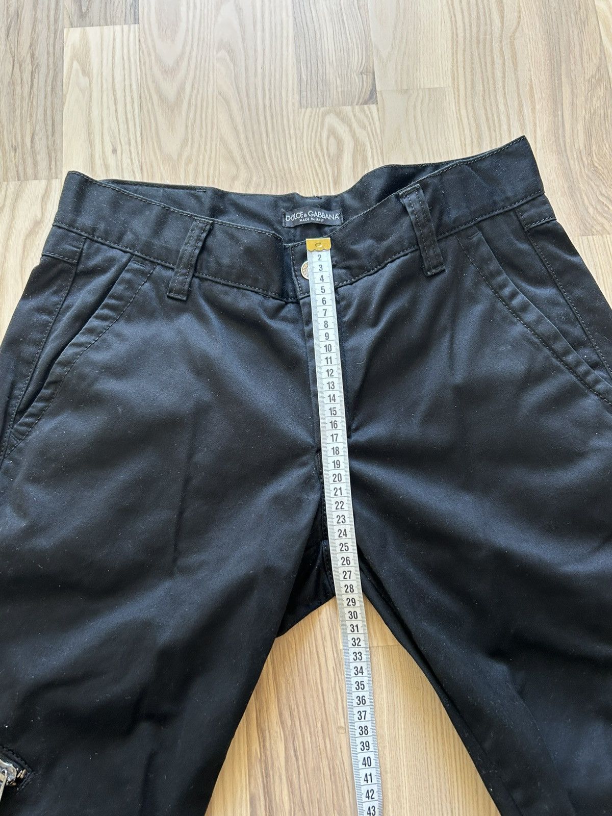 Dolce & Gabbana Dolce & Gabbana Archive Zipper Bondage Cargo Trousers Size US 33 - 10 Thumbnail