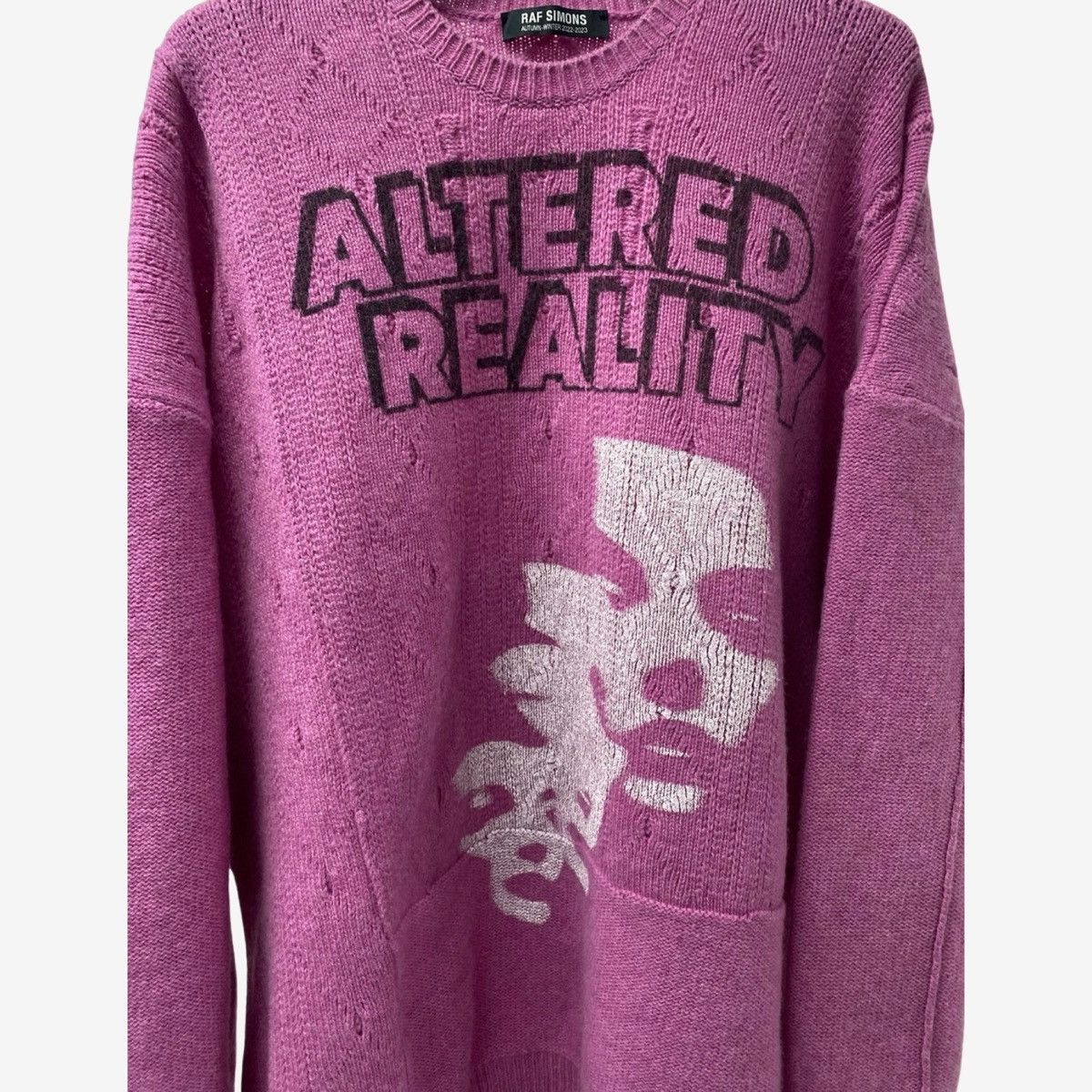 Raf Simons Raf Simons SS23 Altered Reality Knit Sz.1 Size US L / EU 52-54 / 3 - 3 Thumbnail