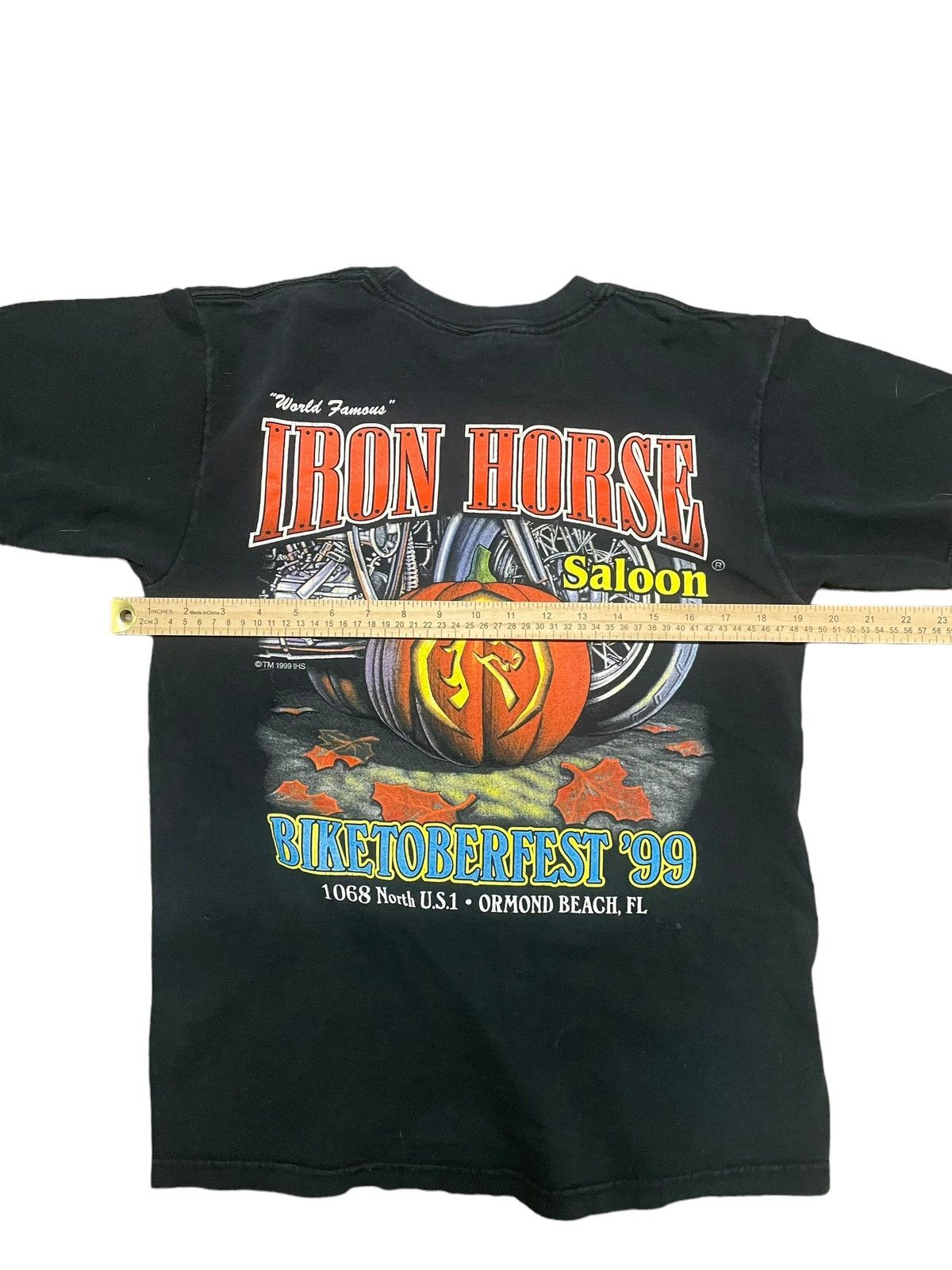 Vintage Vintage 99 Iron Horse Saloon Biketoberfest Crewneck Shirt Size US M / EU 48-50 / 2 - 5 Thumbnail