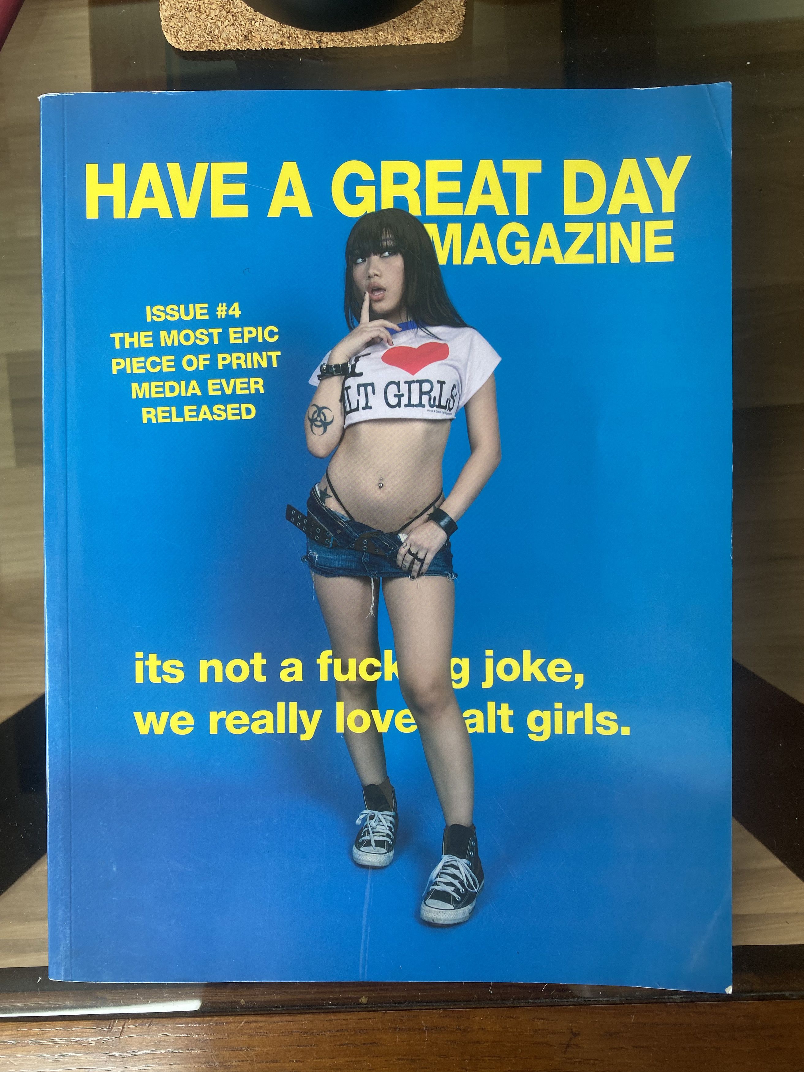 Asspizza Have A Great Day Magazine Issue #4 | Grailed