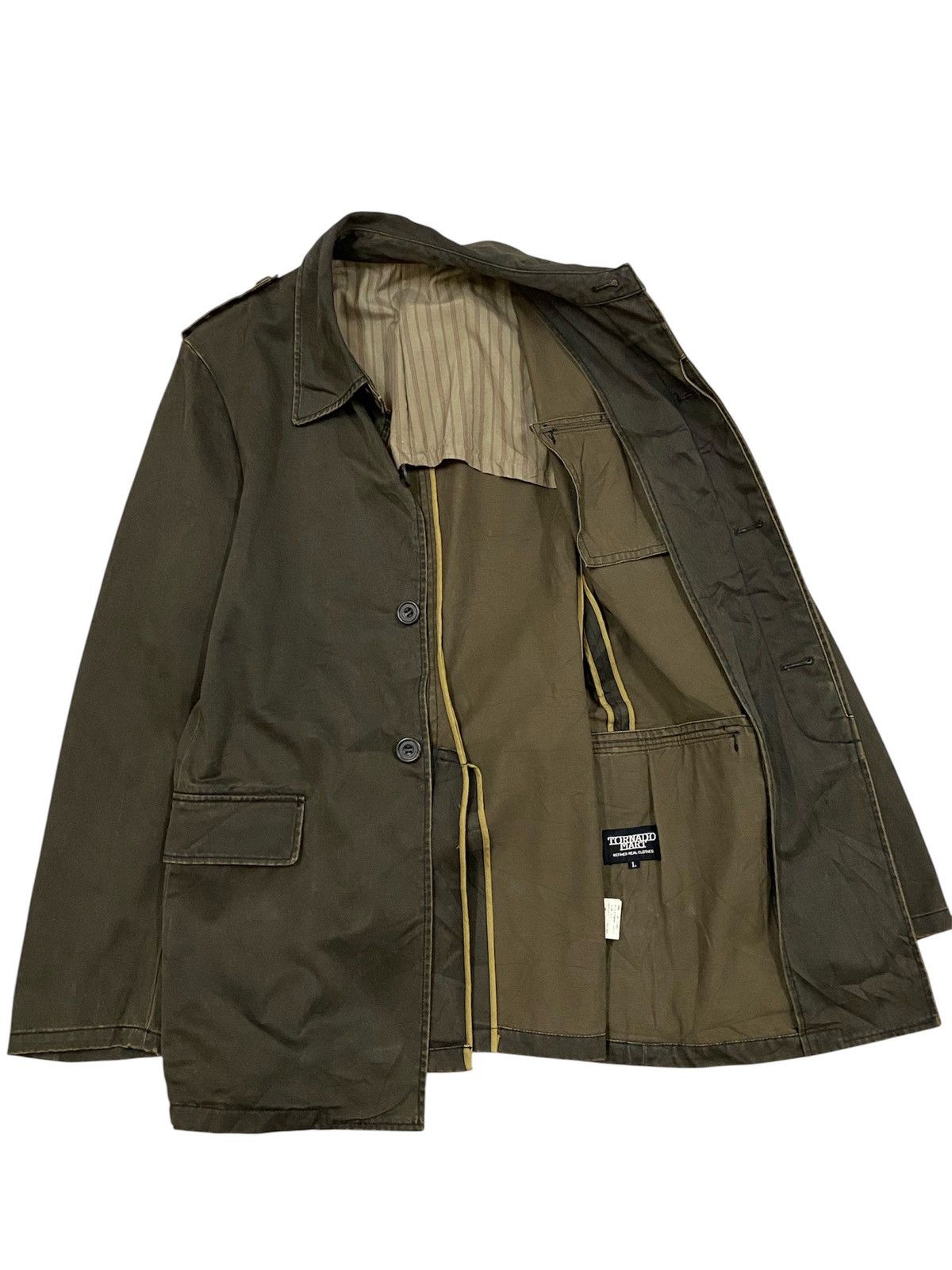 Tornado Mart Ternado Mart Belting Jacket Cotton Size US M / EU 48-50 / 2 - 4 Thumbnail