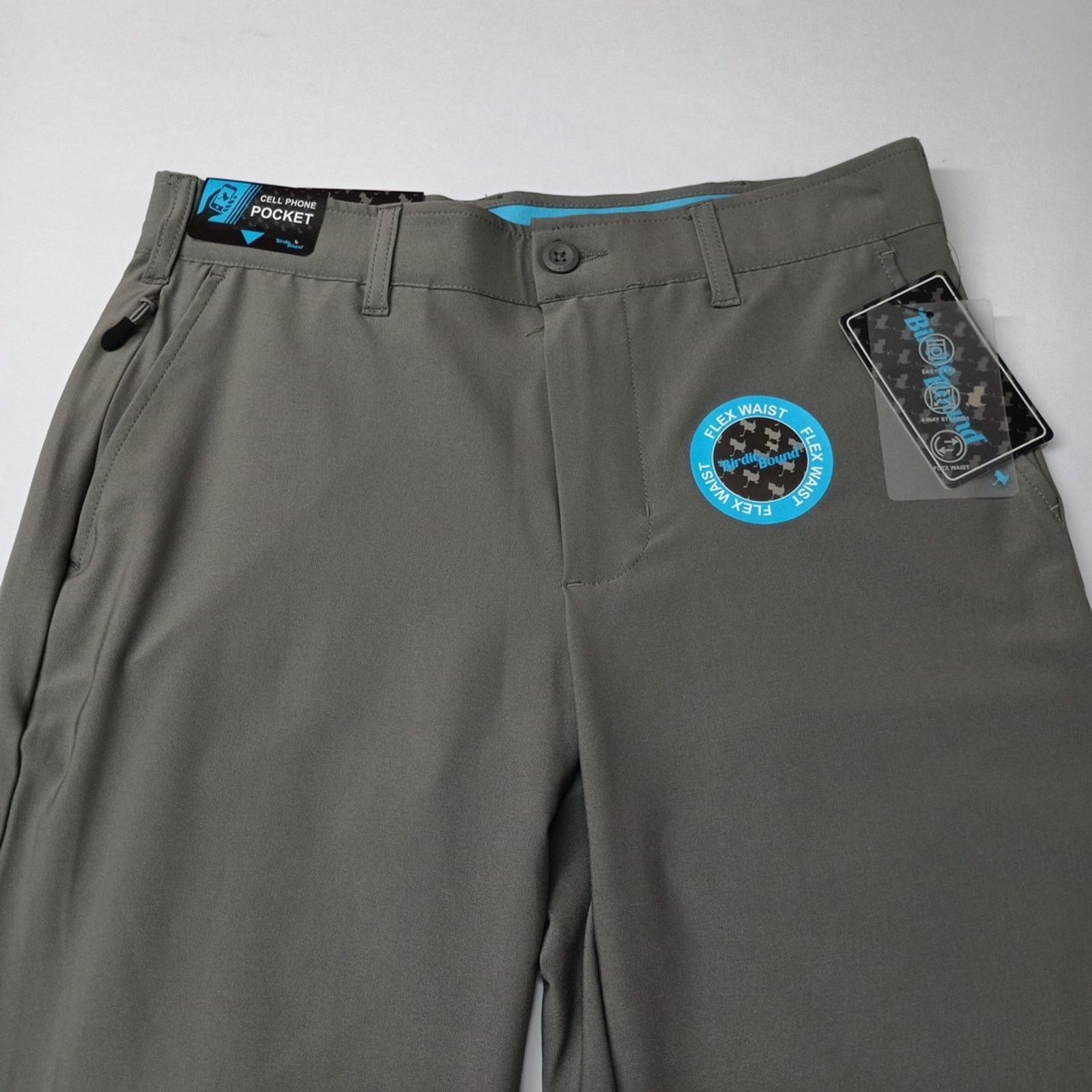 Other Birdie Bound Golf Pants Men's Size 30x32 Gray Flex Straight Size US 30 / EU 46 - 4 Thumbnail