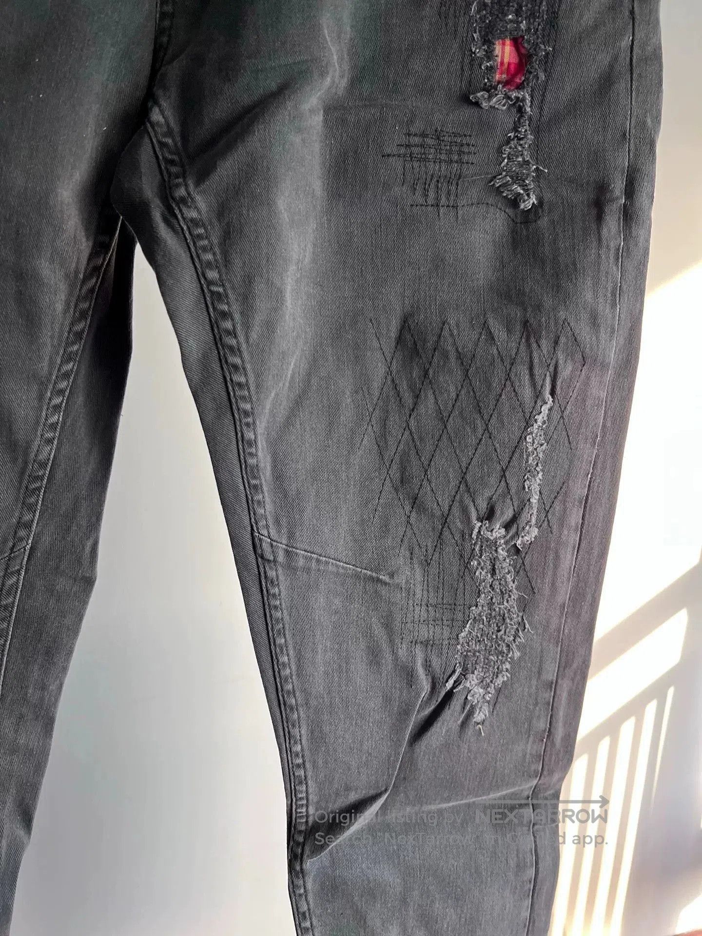 Scotch & Soda Scotch & Soda Washed Distressed Black Jeans. Size US 32 / EU 48 - 3 Thumbnail