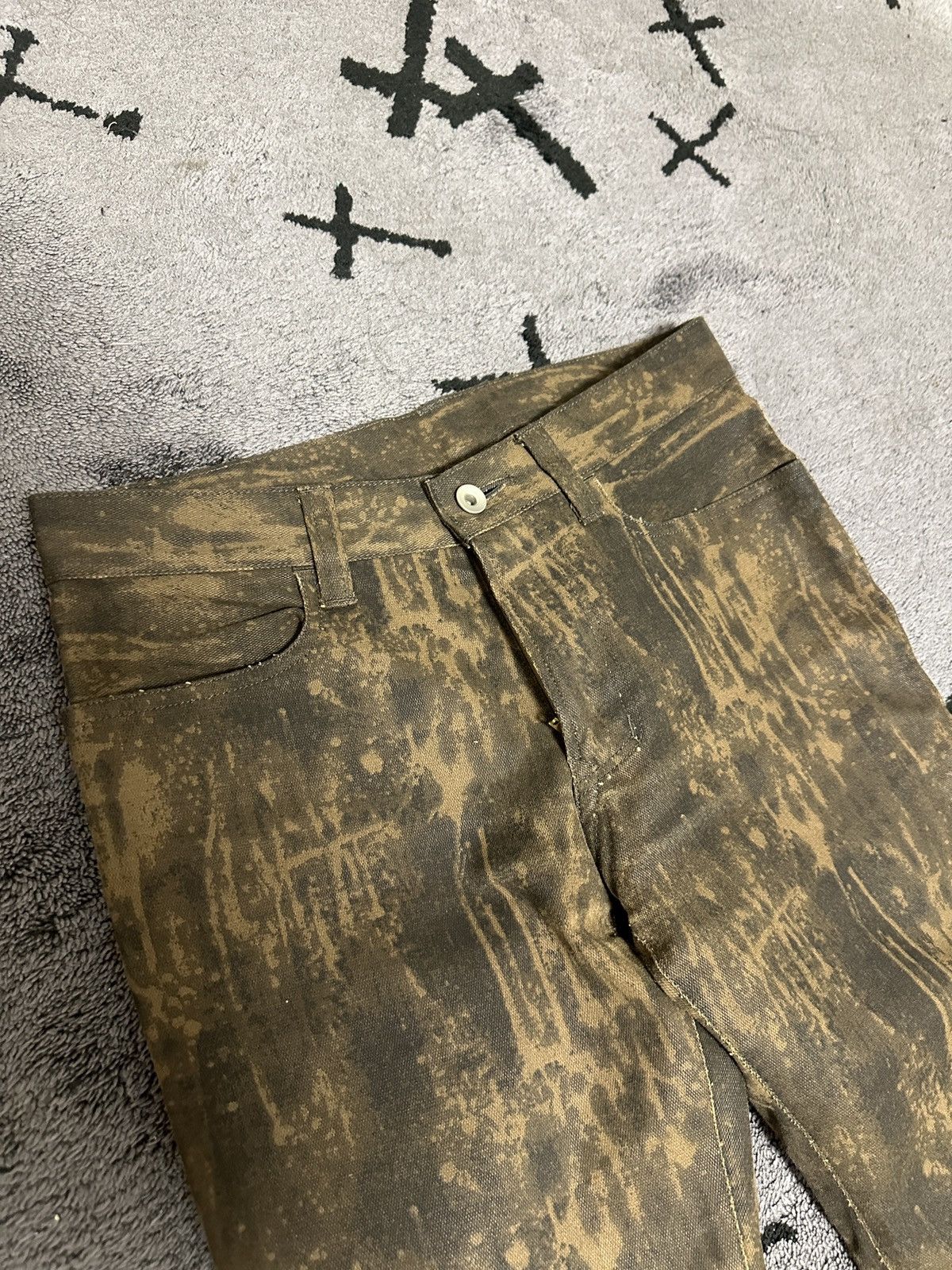 Japanese Brand Flared Pants Size US 29 - 2 Thumbnail