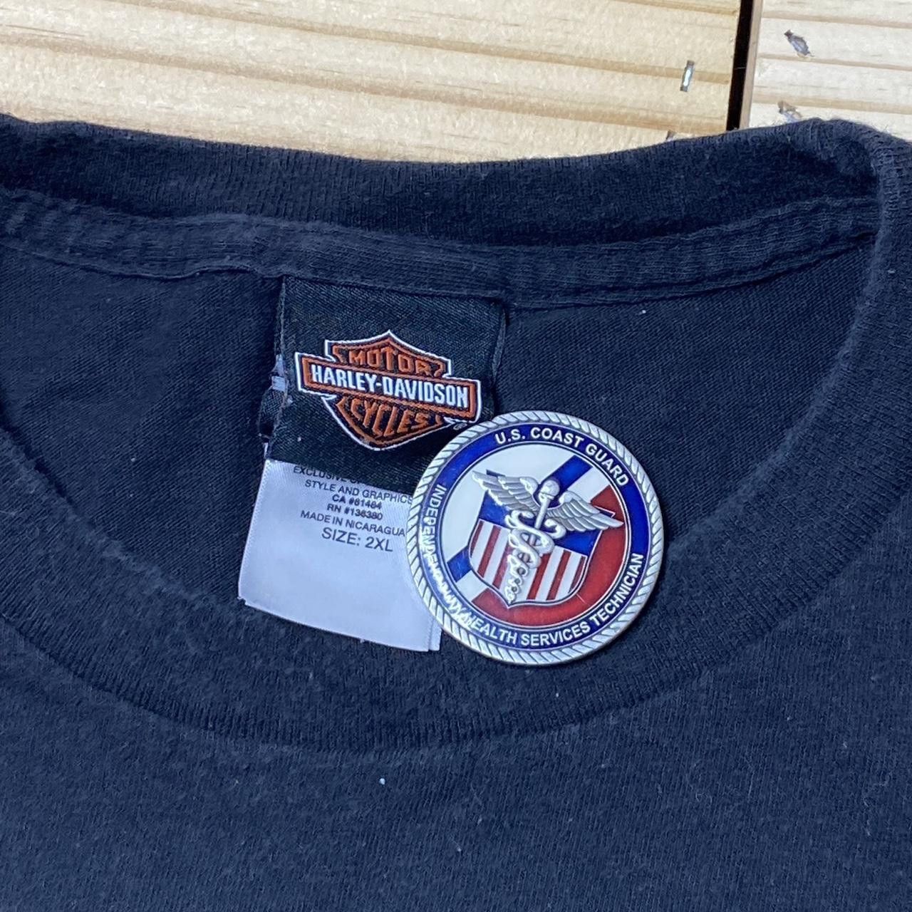 Harley Davidson Harley Davidson FL 2018 Black Biker Tee Size 2XL Size US XXL / EU 58 / 5 - 3 Thumbnail